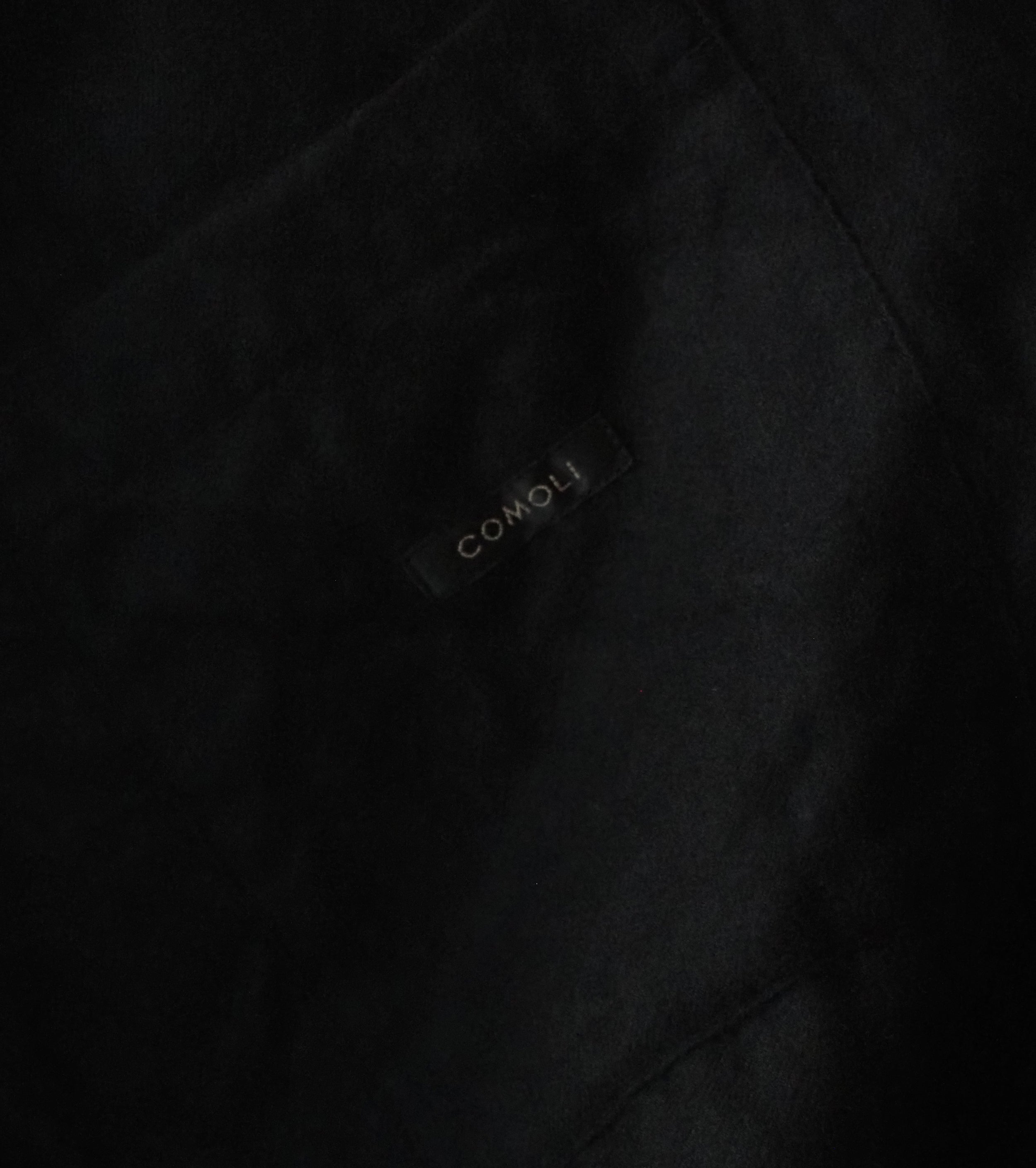 COMOLI Cashmere Silk Jacket , Navy