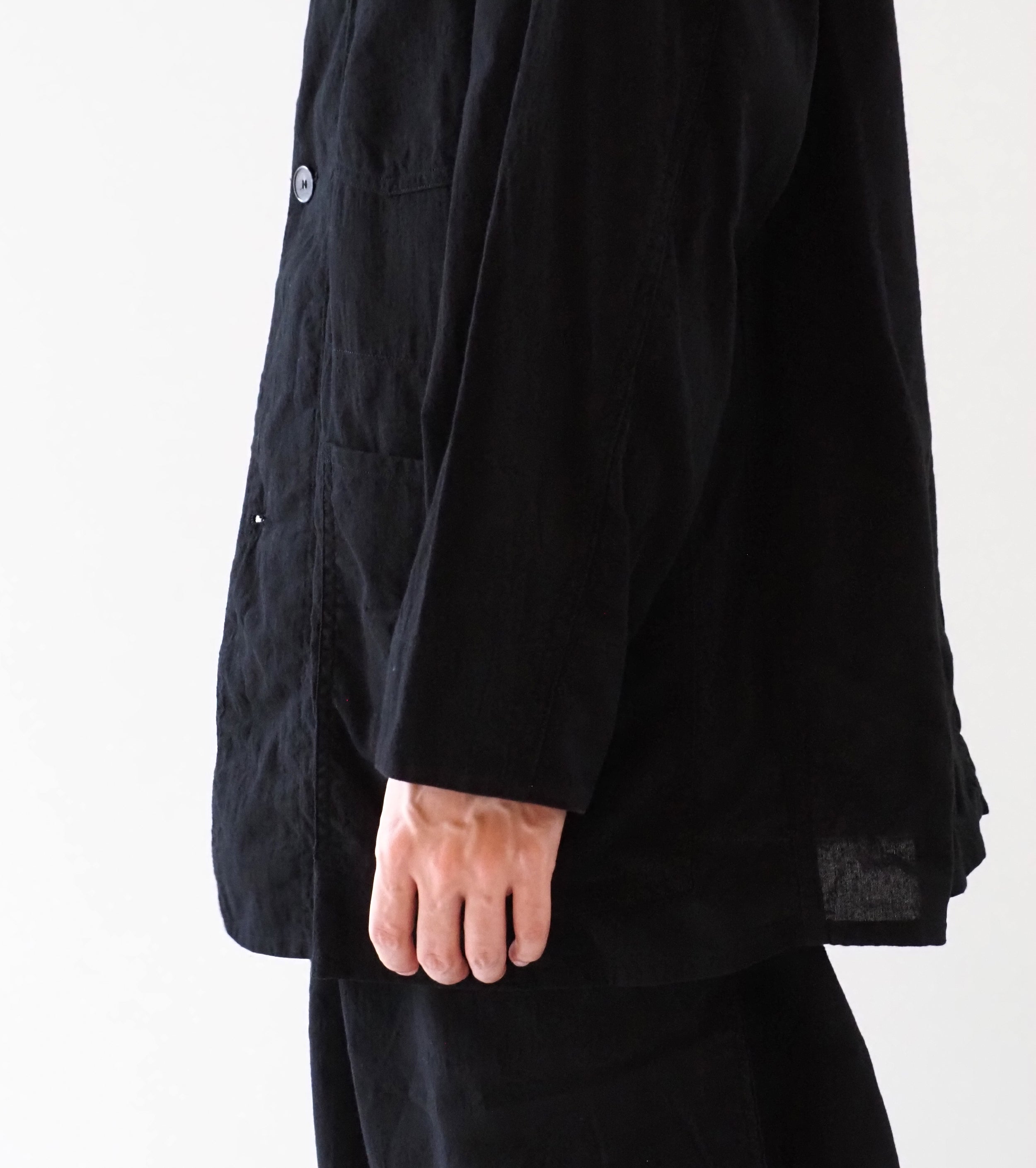 COMOLI オックス 1938 ジャケット, Black