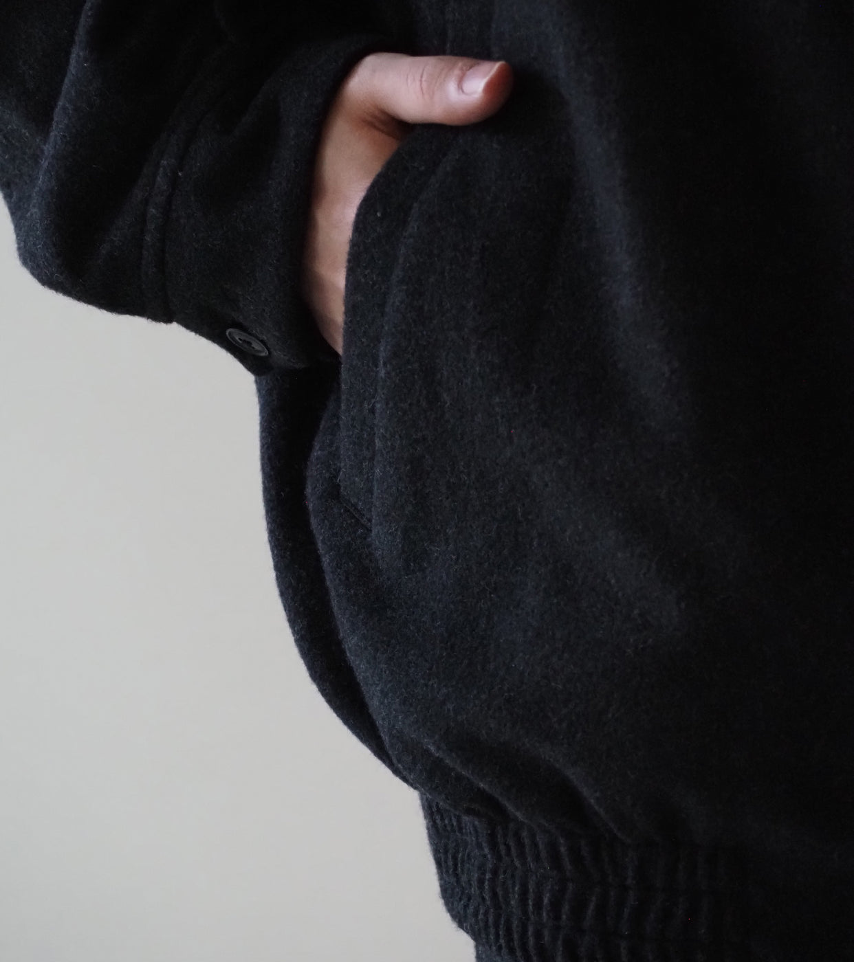 COMOLI カシミヤ トラック ジャケット , Charcoal