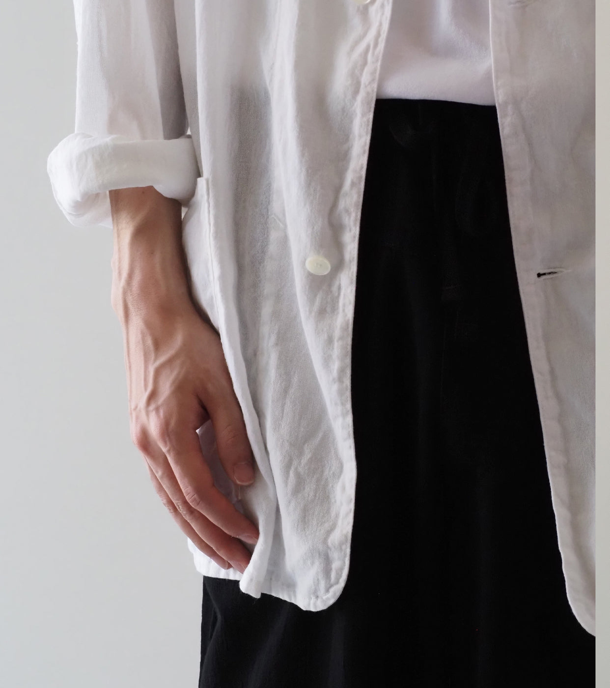 COMOLI オックス 1938 ジャケット, White