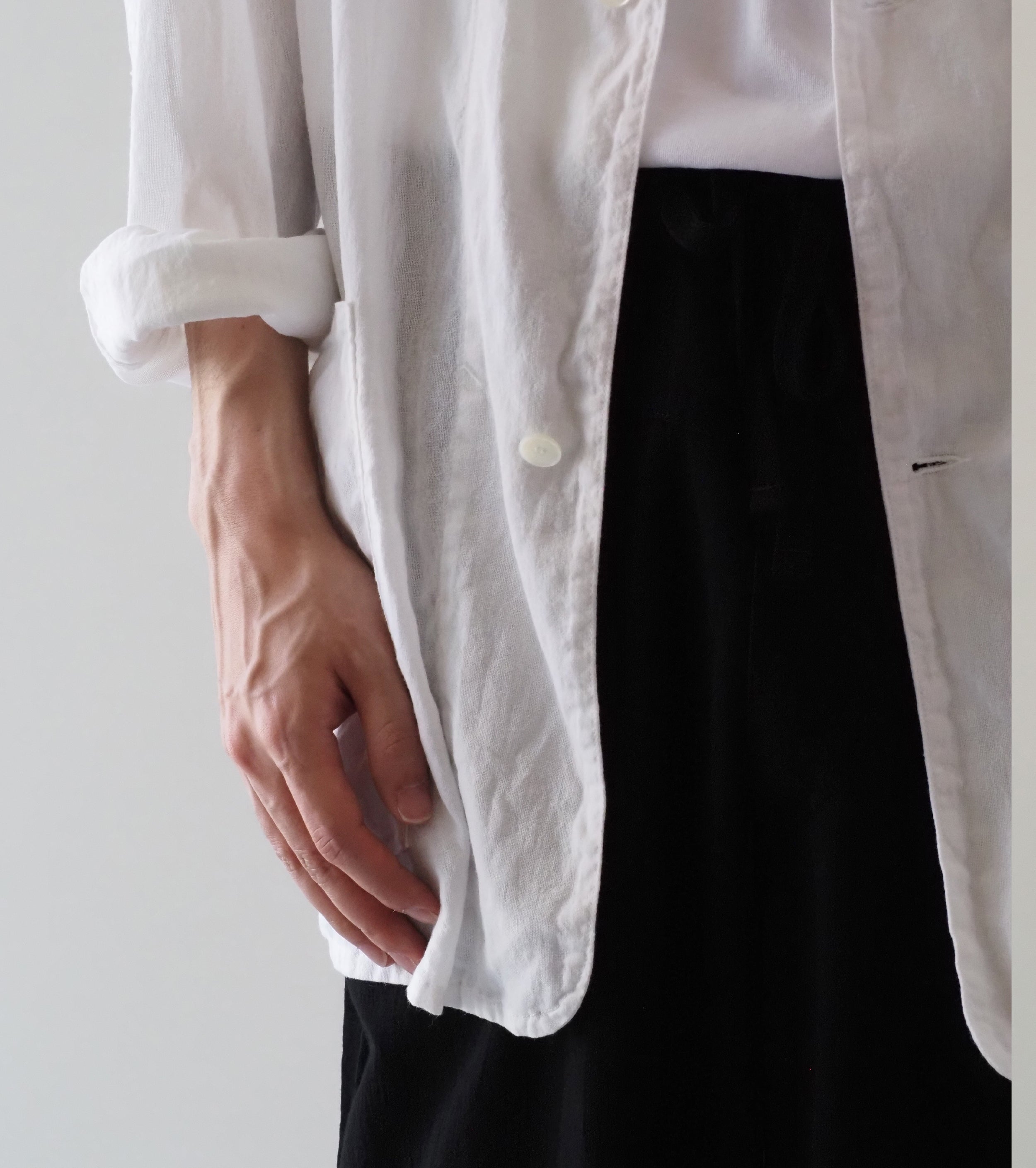 COMOLI オックス 1938 ジャケット, White