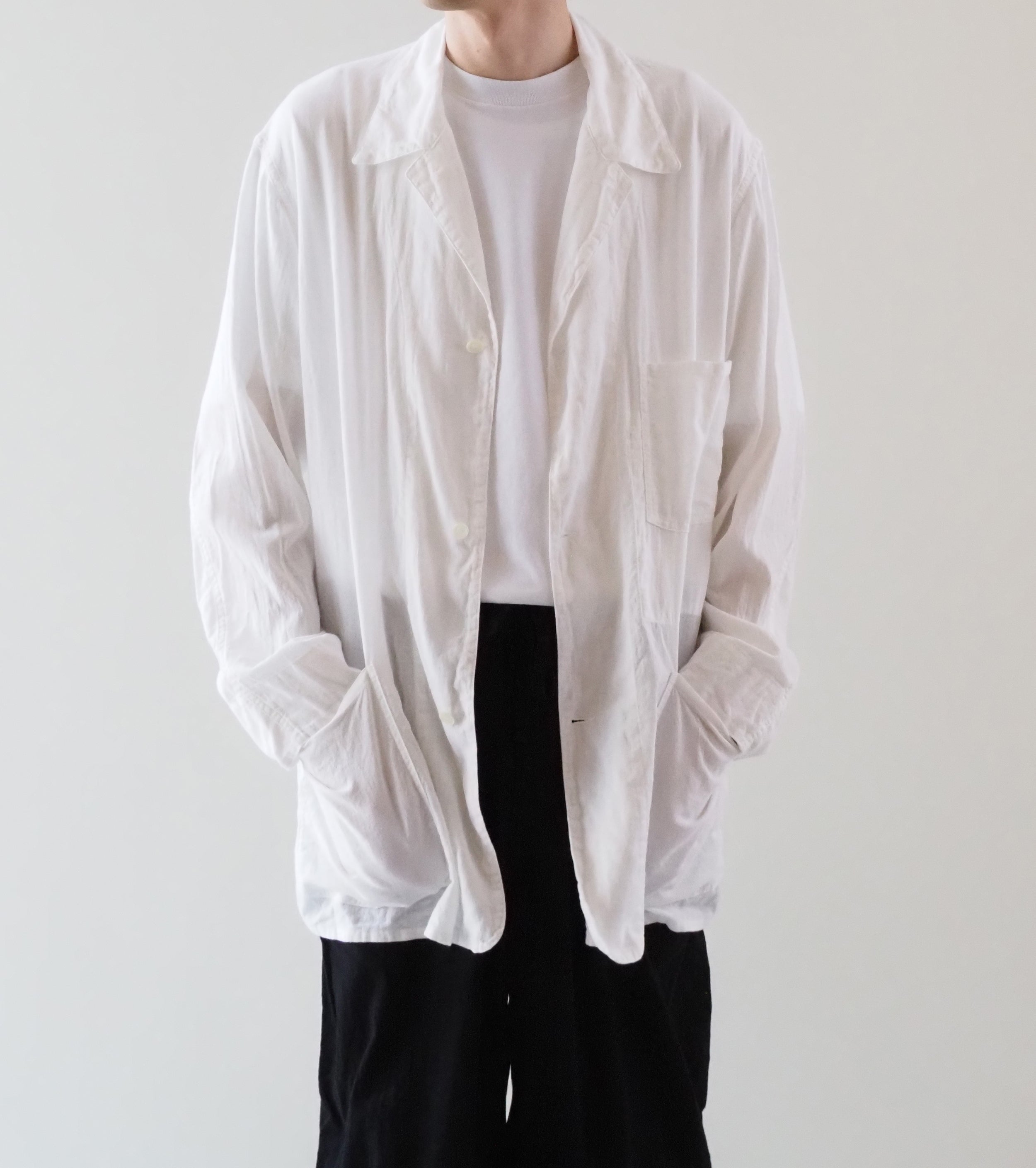 COMOLI オックス 1938 ジャケット, White