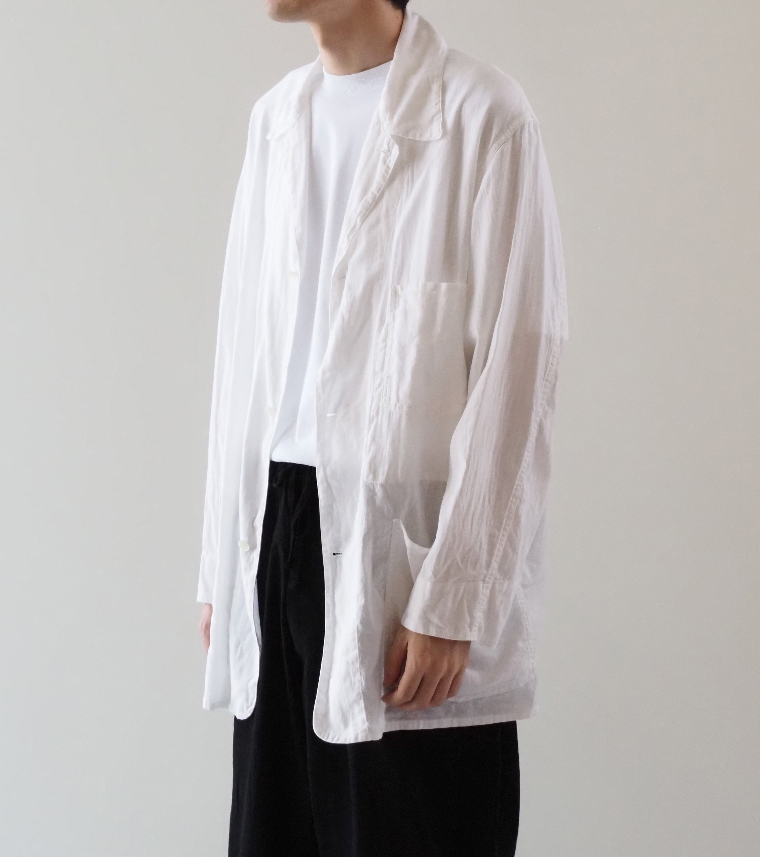 COMOLI オックス 1938 ジャケット, White