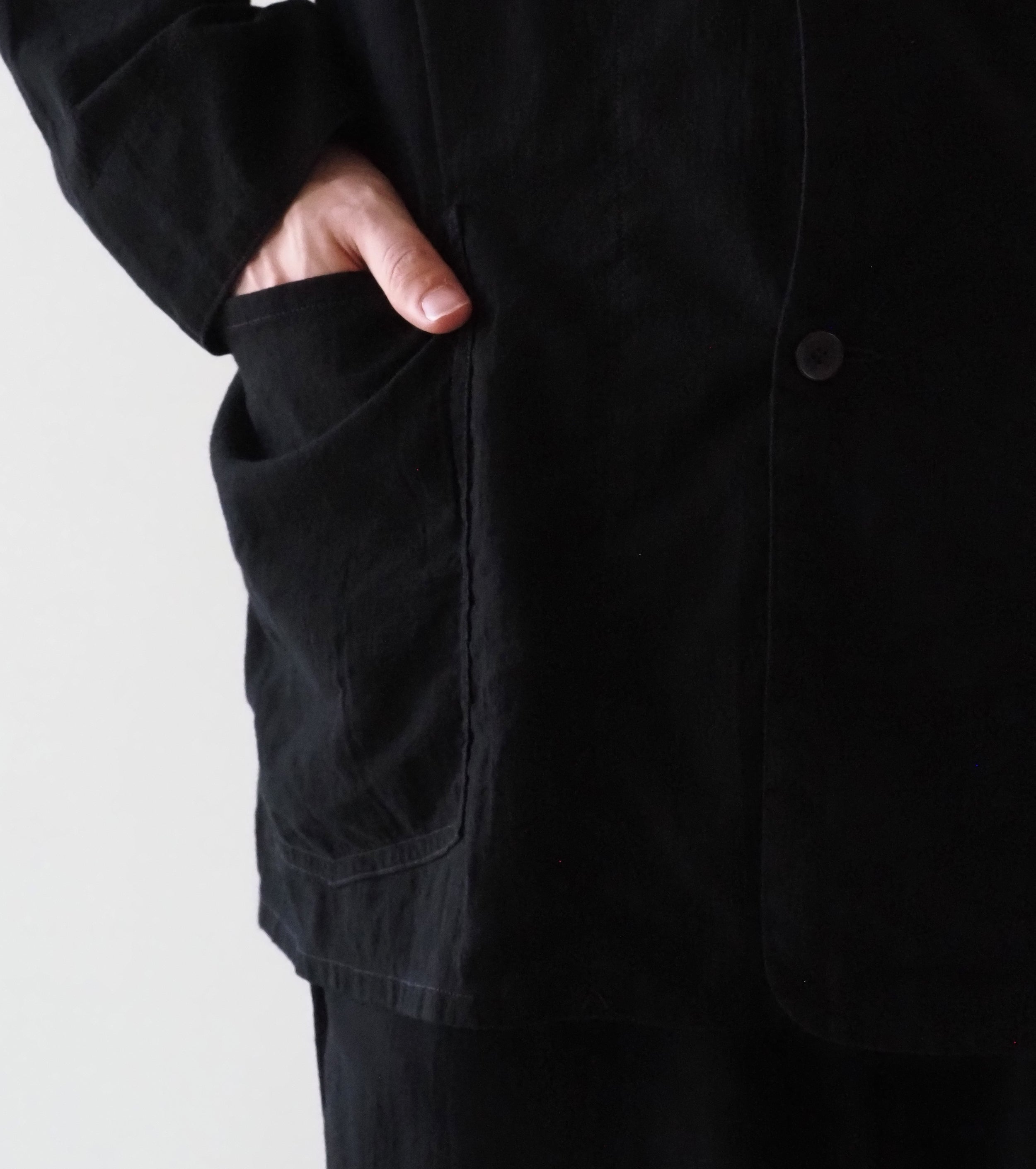 COMOLI Oxford 1938 Jacket ,  Black