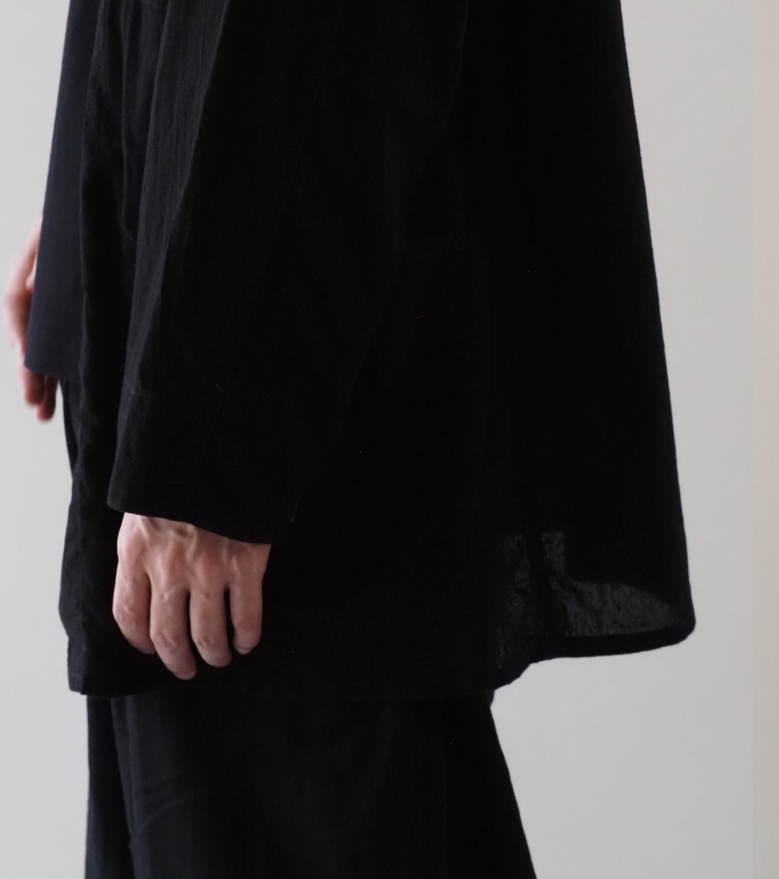 COMOLI オックス 1938 ジャケット, Black – Navyblue