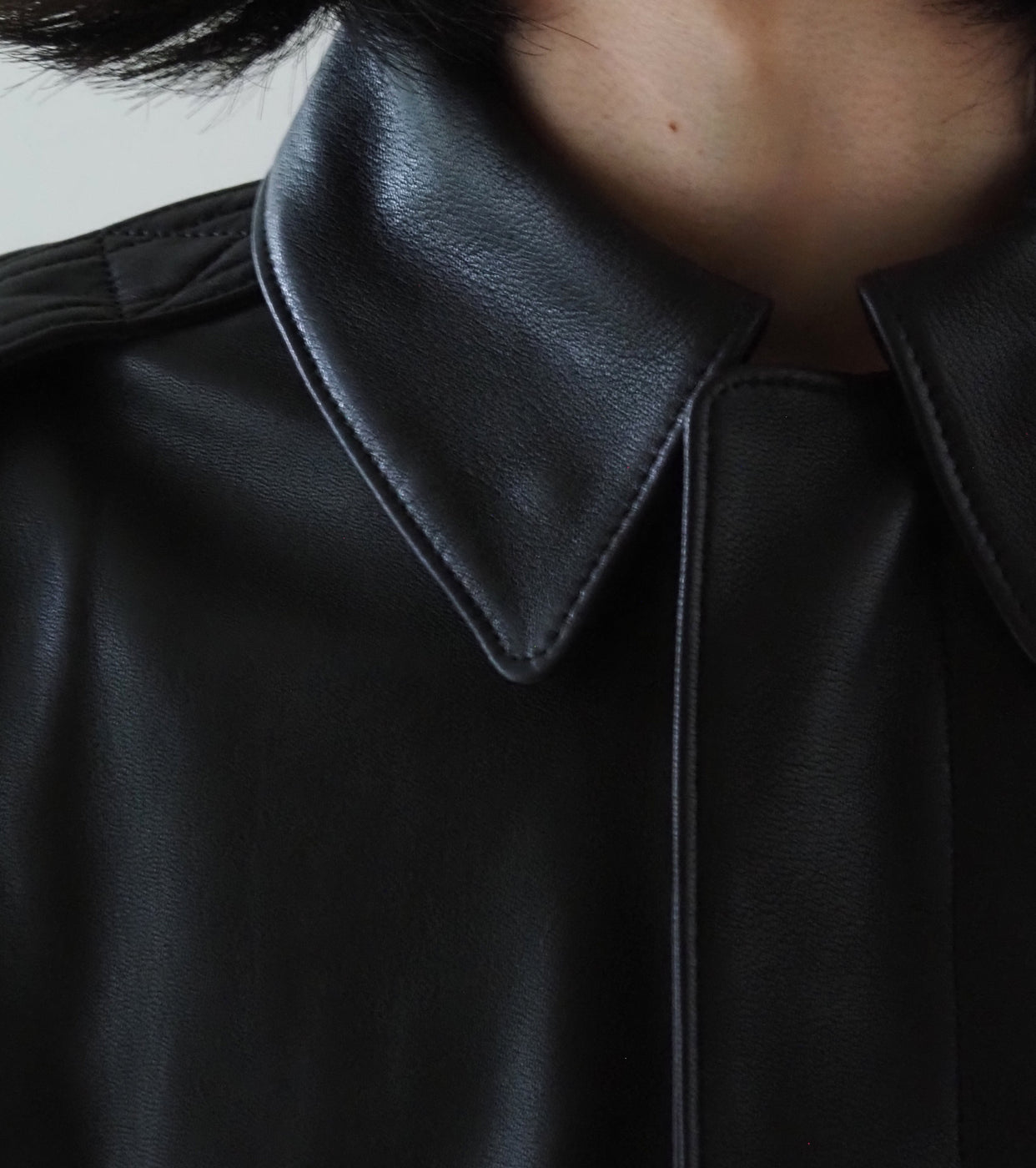 COMOLI Sheep Skin A-2 Jacket , Brown