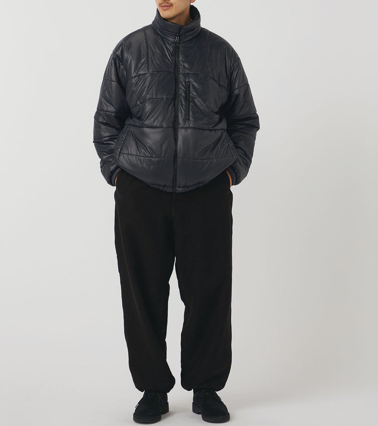 nanamica リバーシブル インシュレーション ジャケット , Black