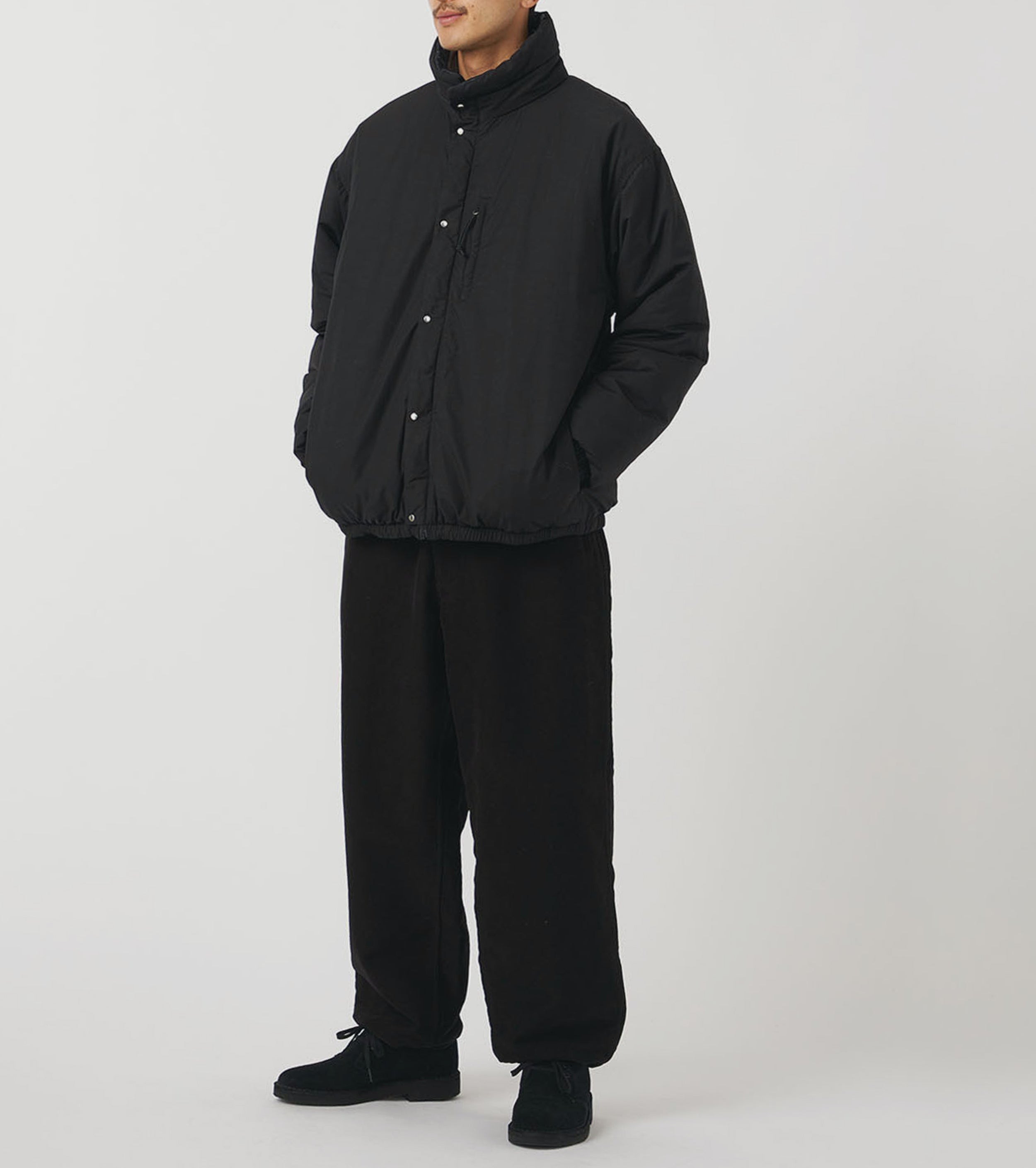 nanamica リバーシブル インシュレーション ジャケット , Black