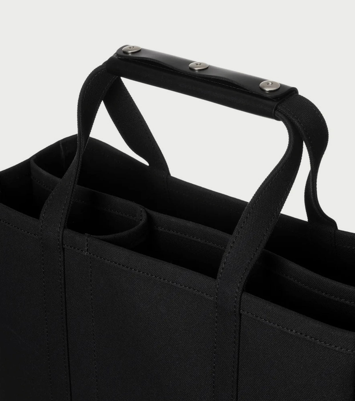 CHACOLI  FR02 TOTE Partition : 2 , Black