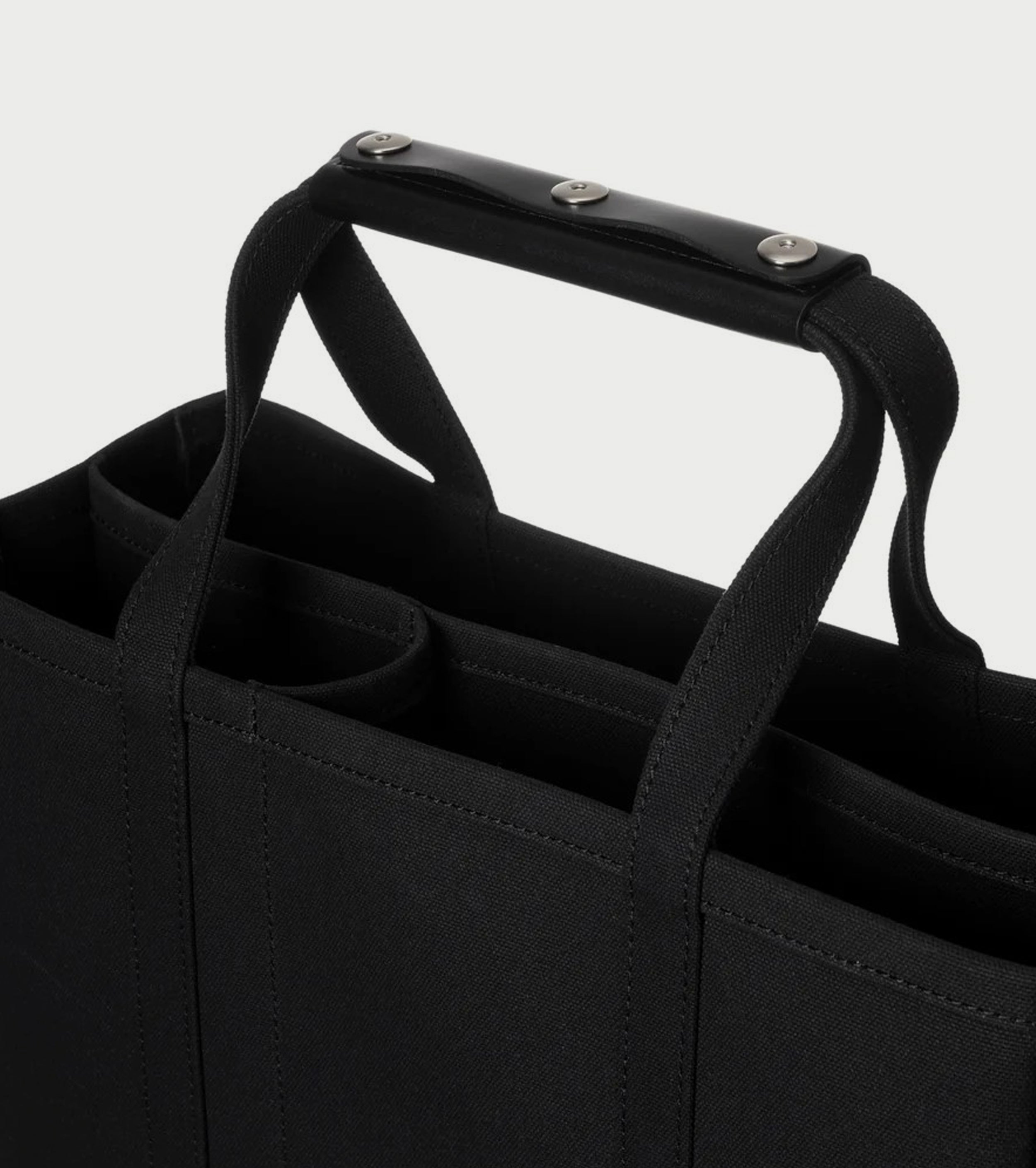 CHACOLI  FR02 TOTE Partition : 2 , Black