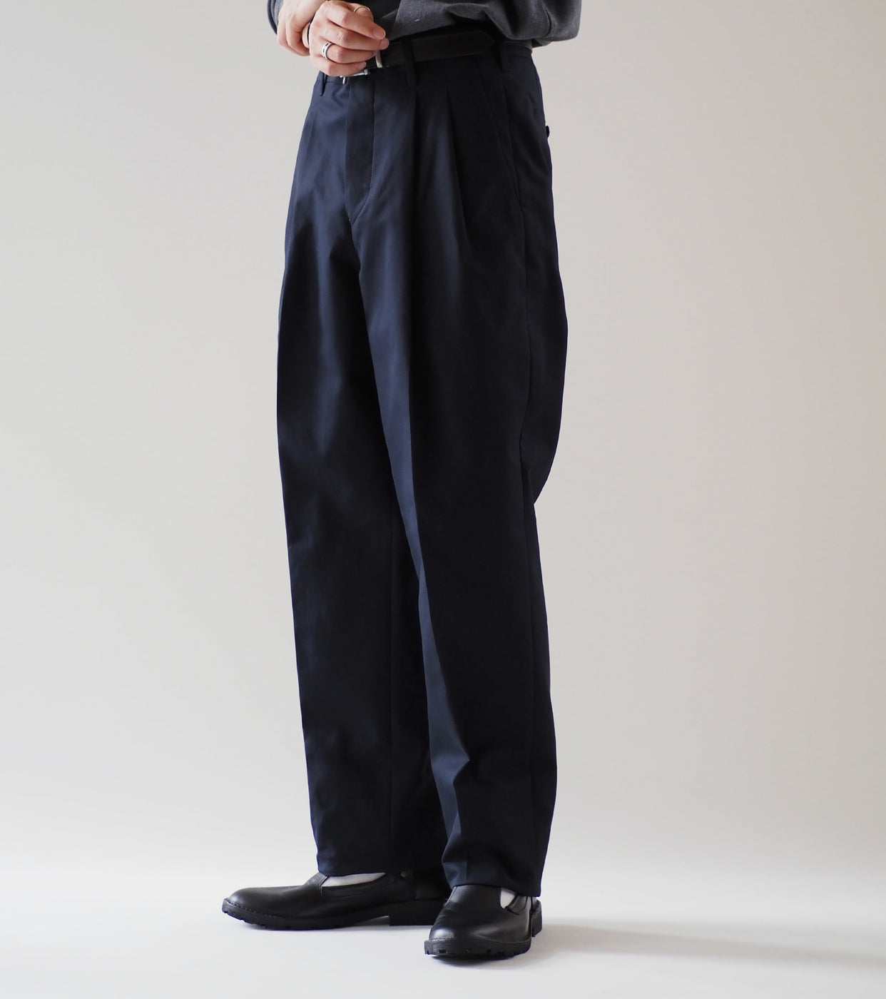 MAATEE＆SONS Ore Chino Cotton , Navy