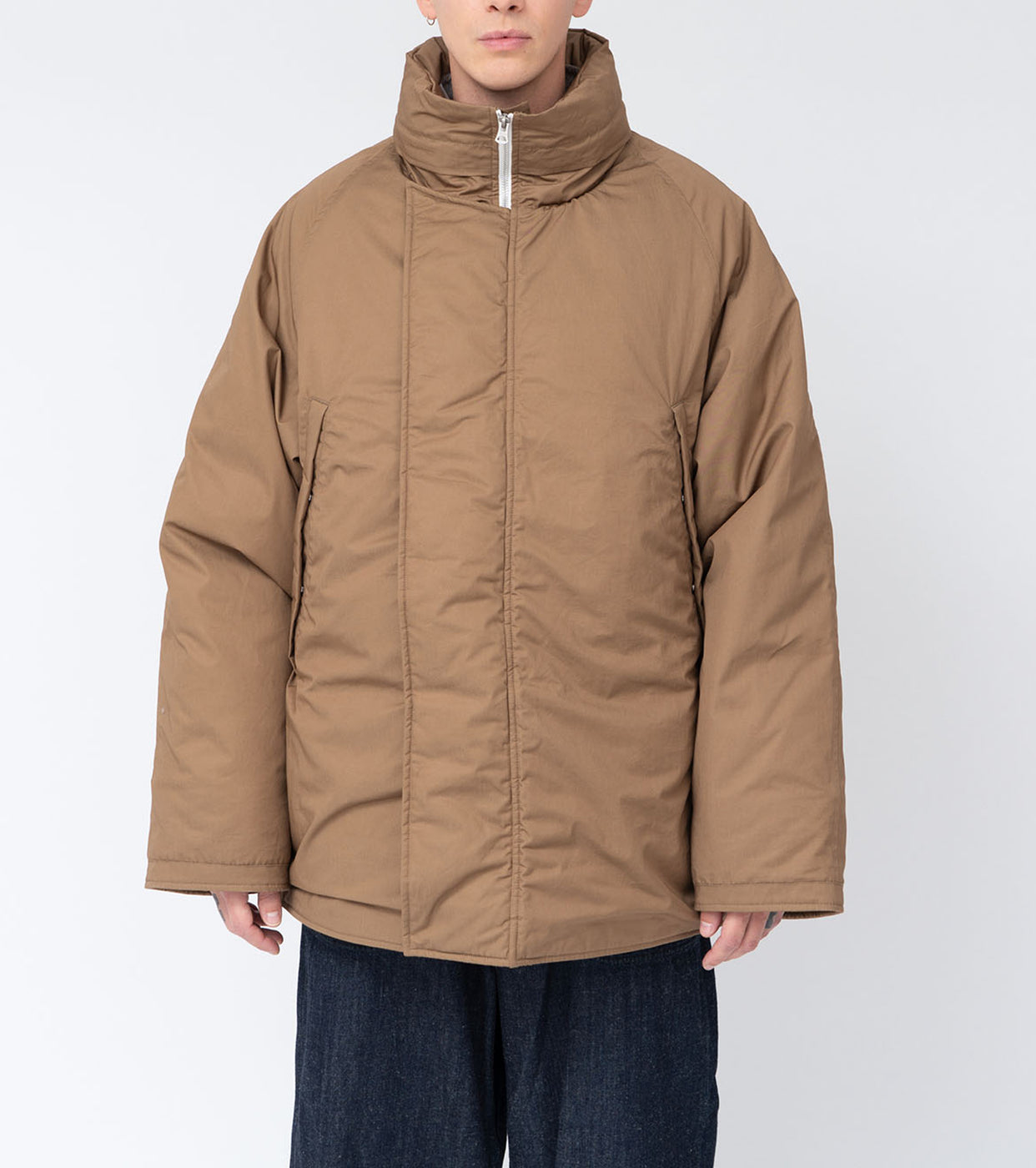 nanamica アッパーダック インサレーション ジャケット, Light Brown