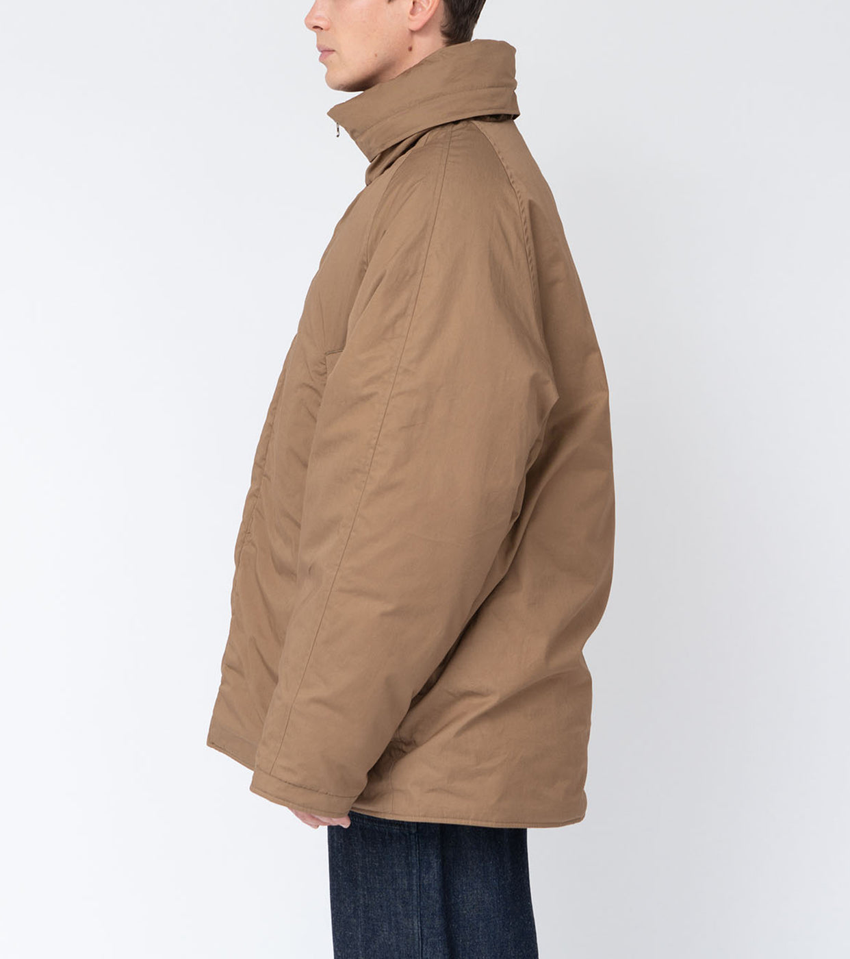 nanamica アッパーダック インサレーション ジャケット, Light Brown