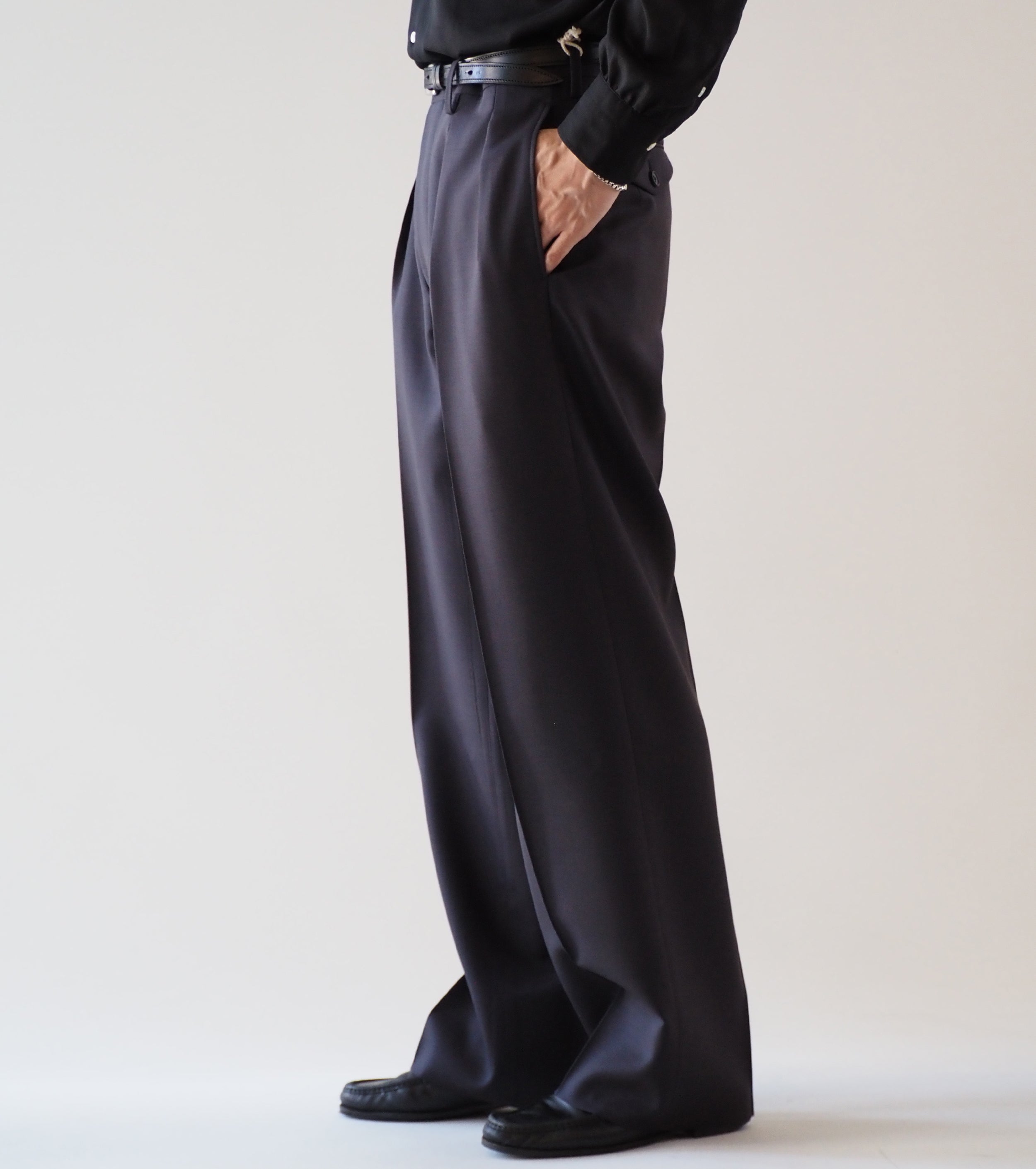 MAATEE＆SONS FOREVER SLACKS TYPE2, Mysterious Navy – Navyblue