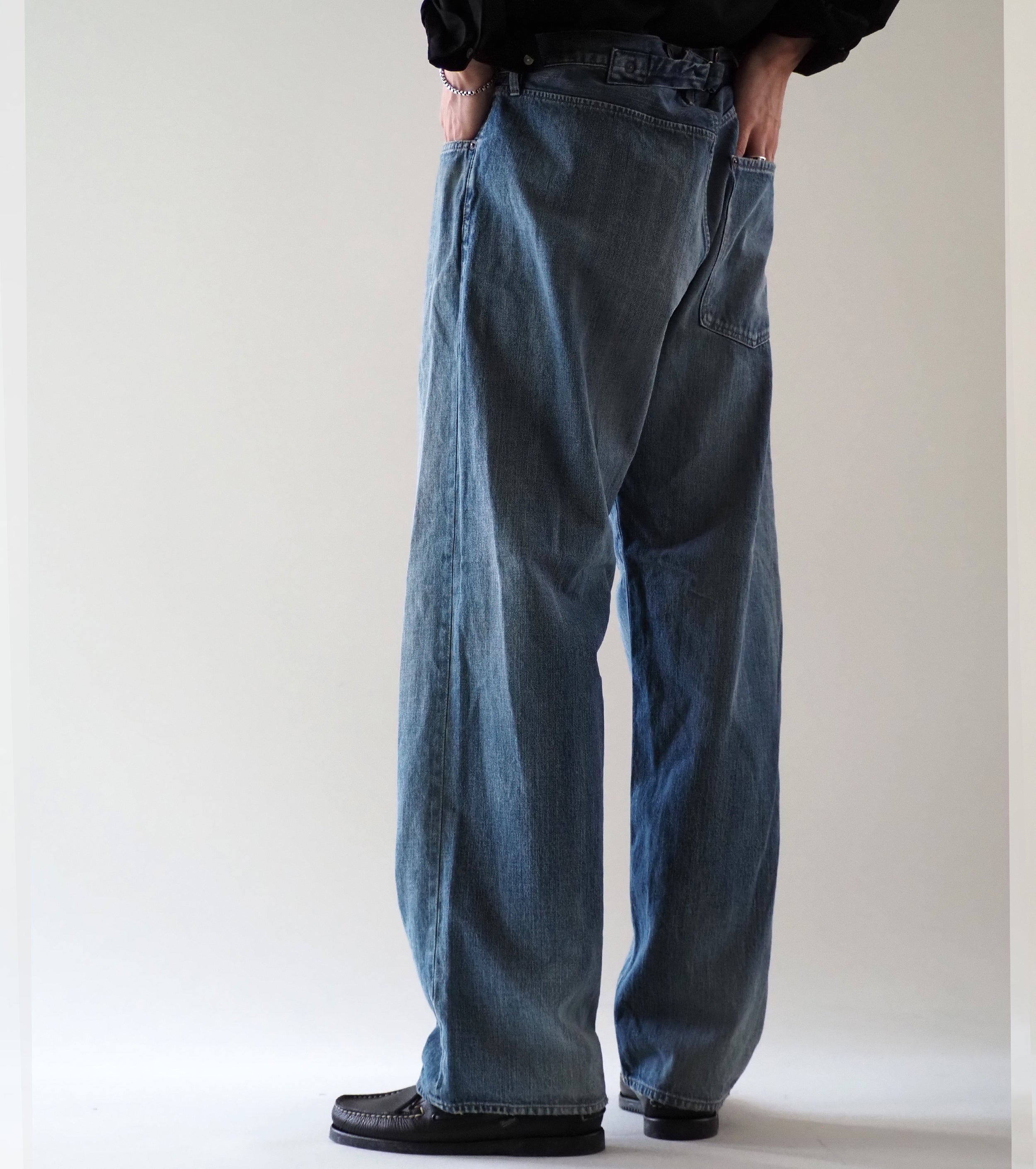 MAATEE＆SONS  ４ポケット デニム , Vintage Blue