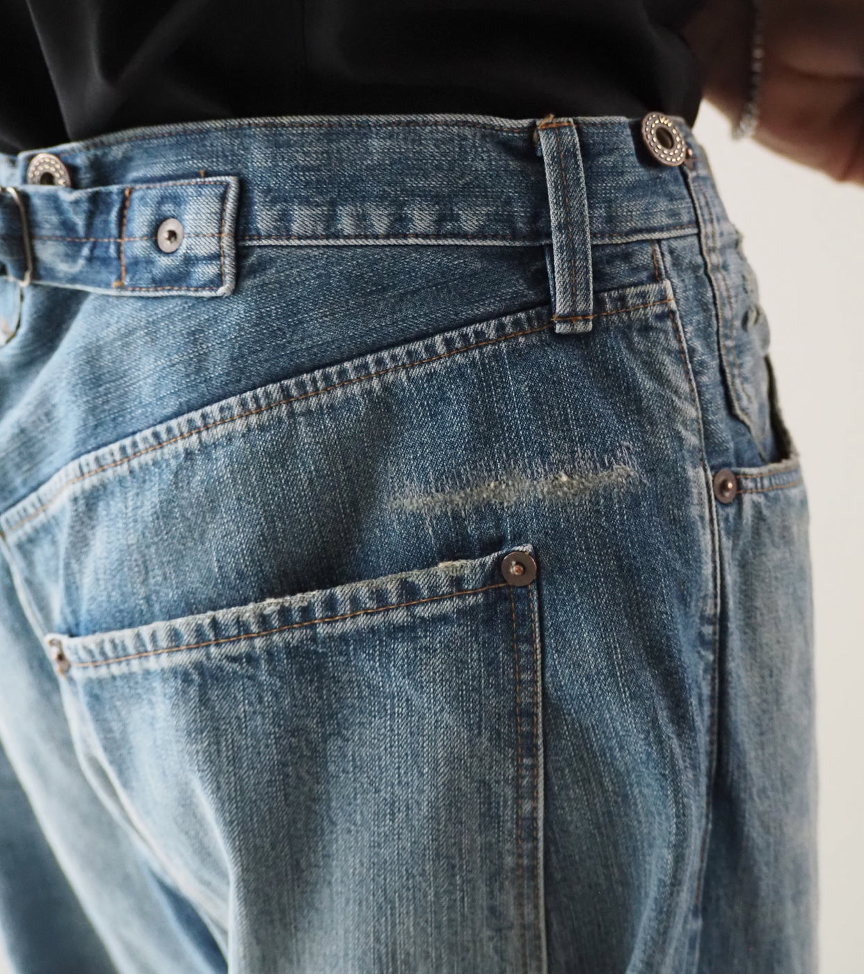 MAATEE＆SONS  ４ポケット デニム , Vintage Blue