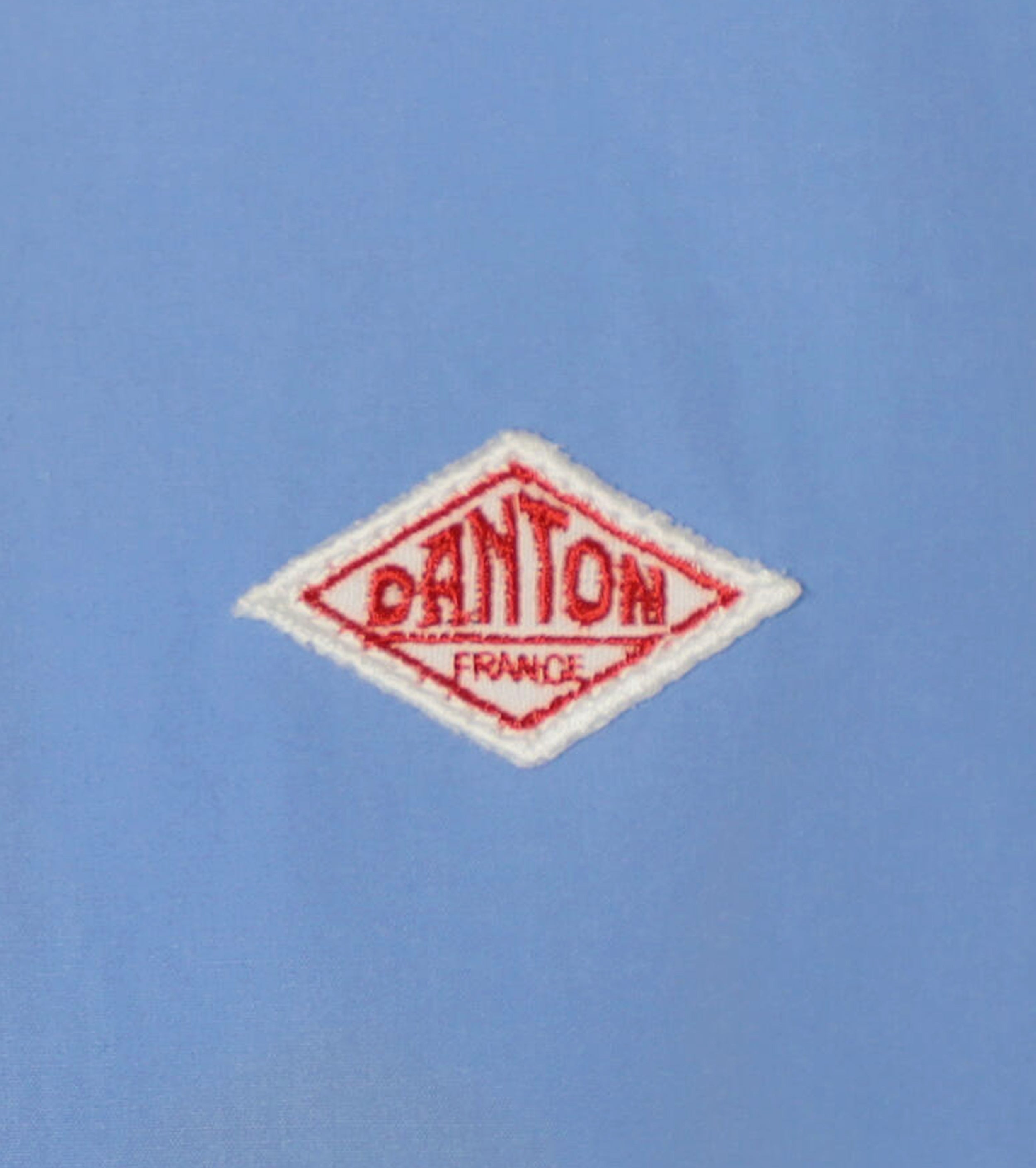 DANTON コットン 半袖 シャツ , Sax