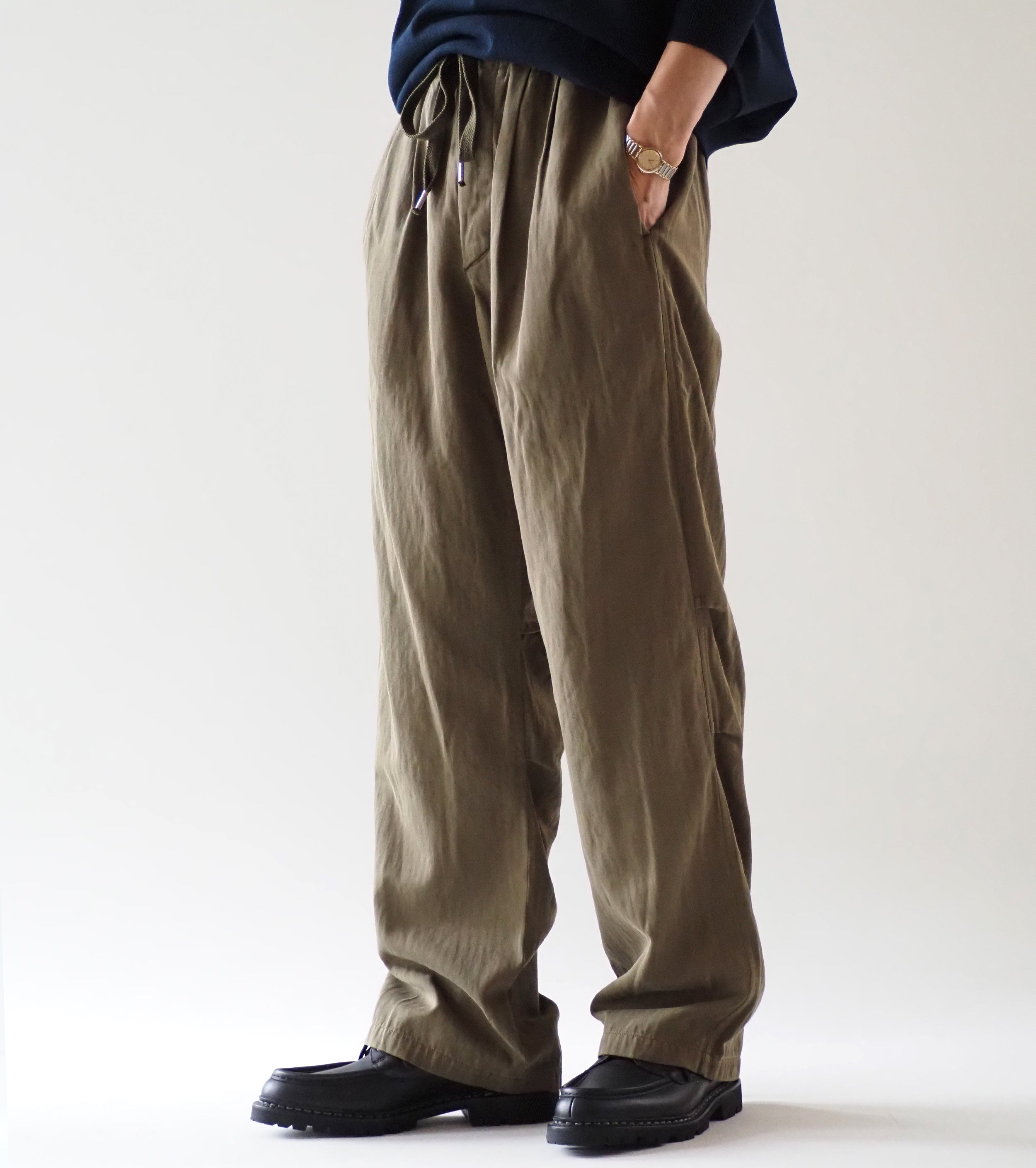 MAATEE＆SONS イージーパンツ , Khaki