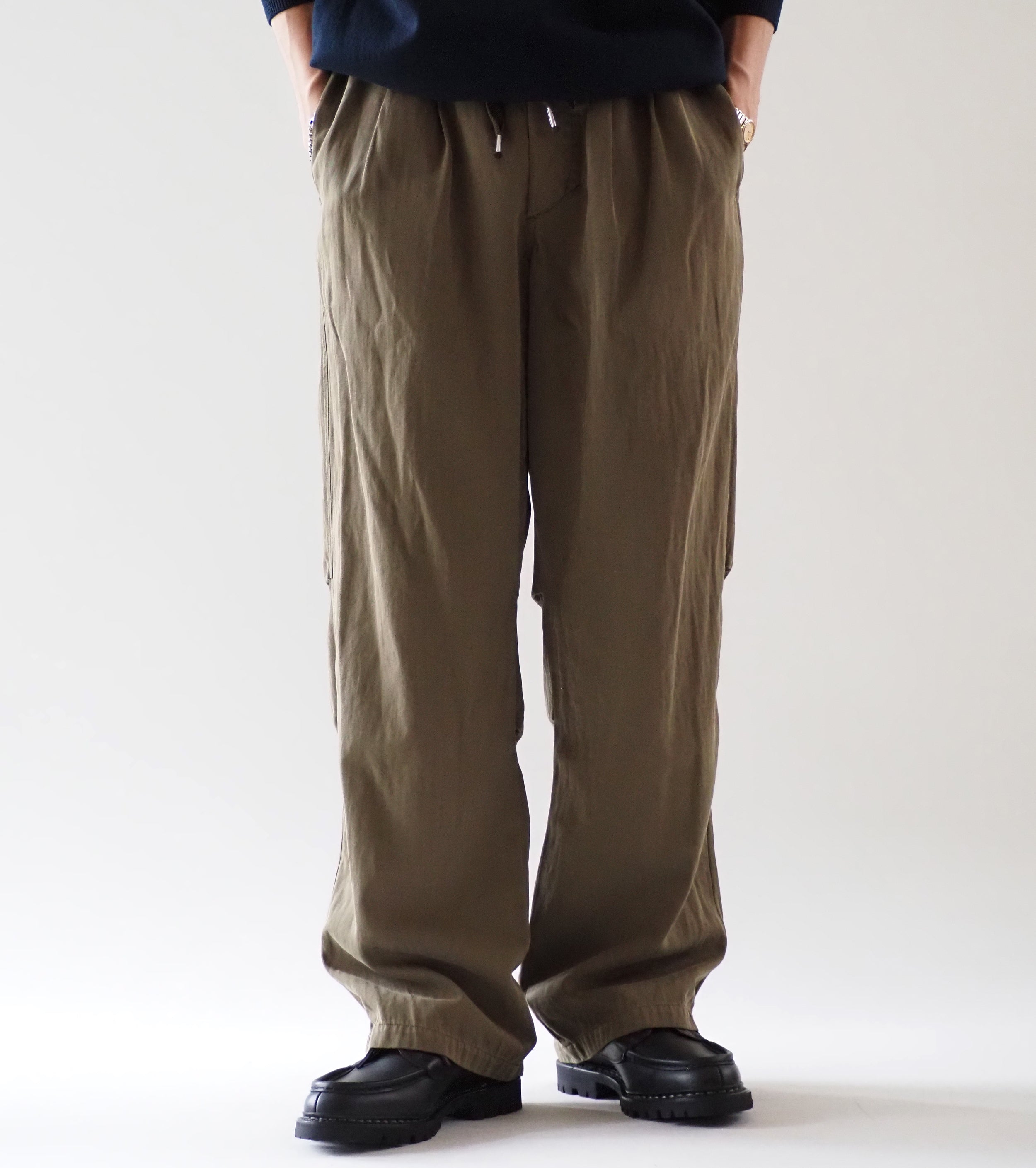 MAATEE＆SONS イージーパンツ , Khaki