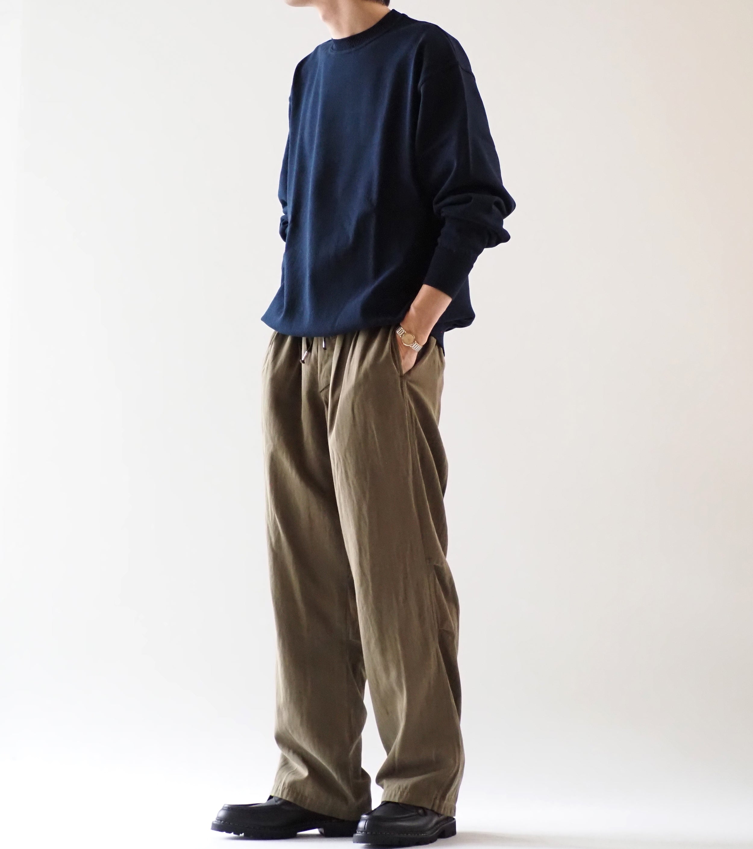 MAATEE＆SONS イージーパンツ , Khaki