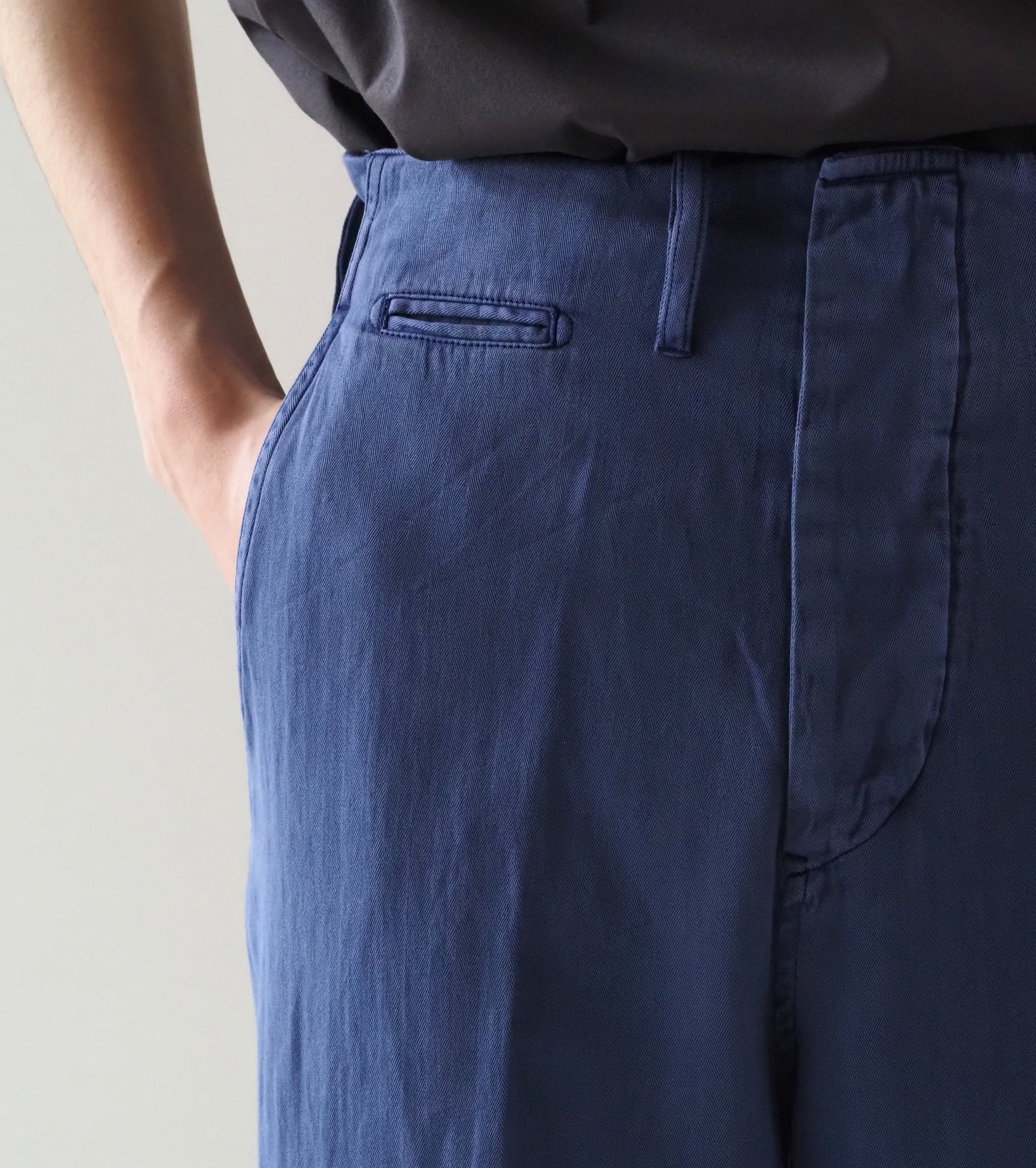 MAATEE＆SONS ドゥルン  チノ トラウザー , フレンチ Blue