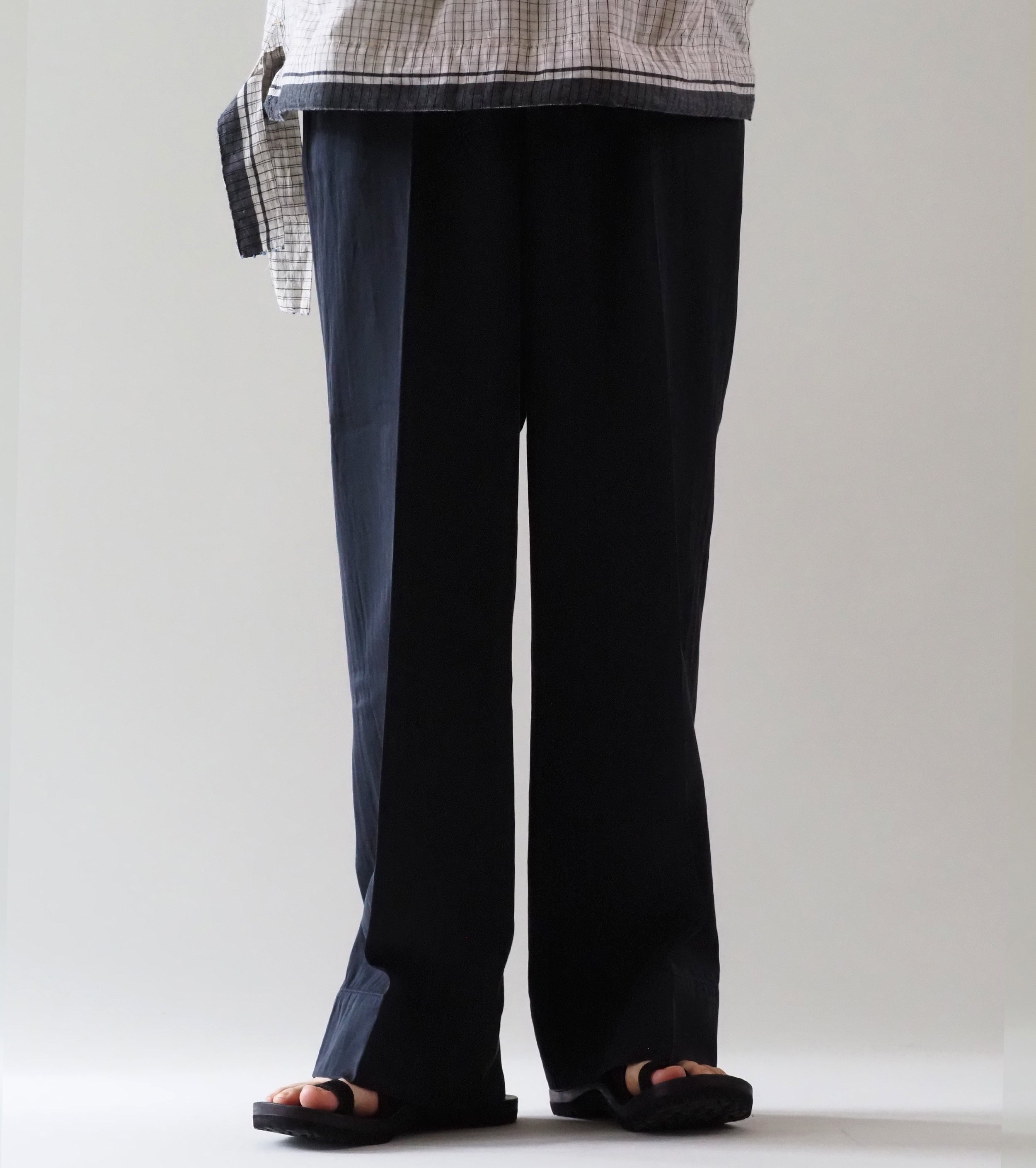 MAATEE＆SONS ドゥルン  チノ トラウザー , Fade Black