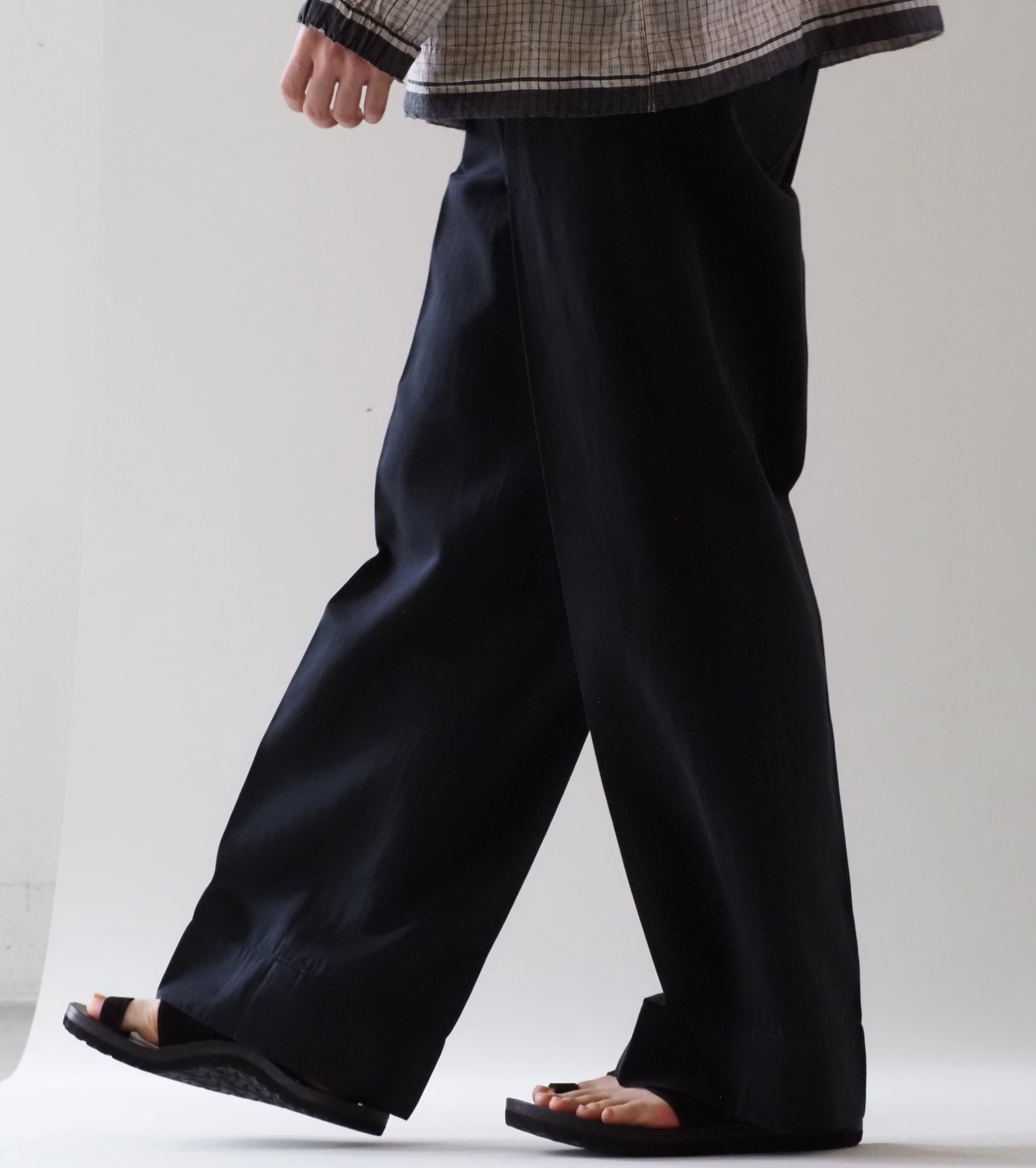 MAATEE＆SONS ドゥルン  チノ トラウザー , Fade Black