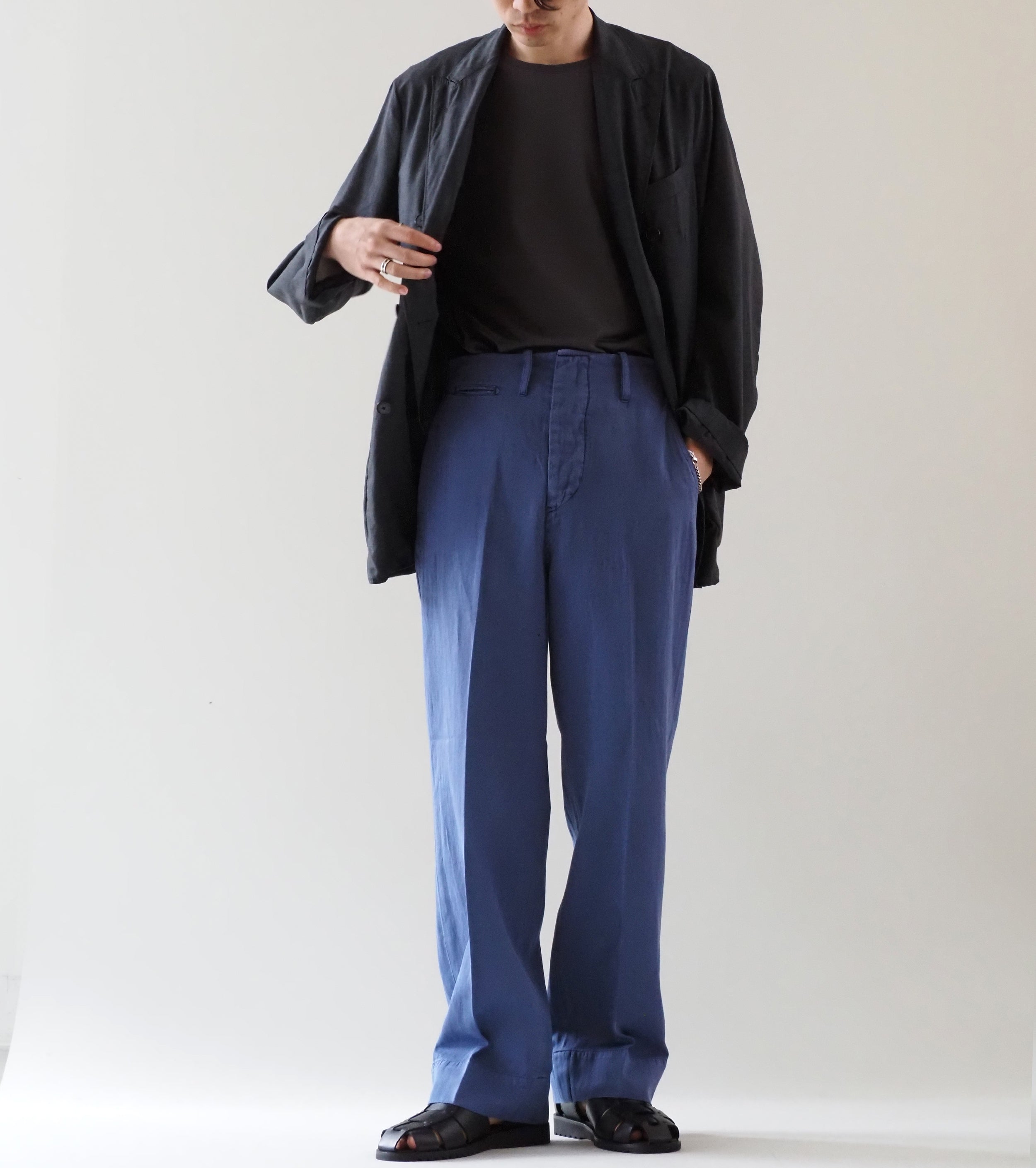 MAATEE＆SONS ドゥルン  チノ トラウザー , フレンチ Blue