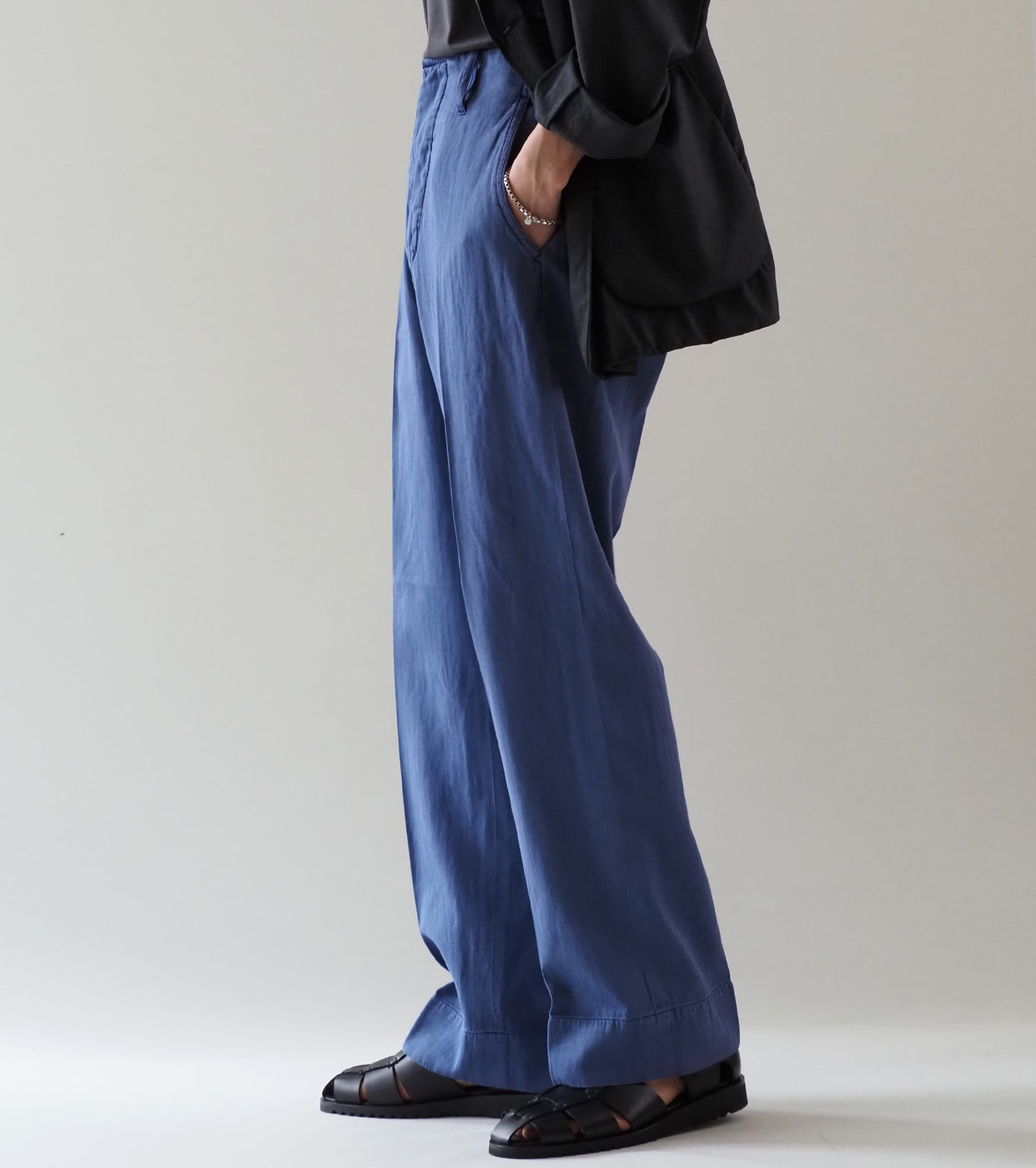 MAATEE＆SONS ドゥルン  チノ トラウザー , フレンチ Blue