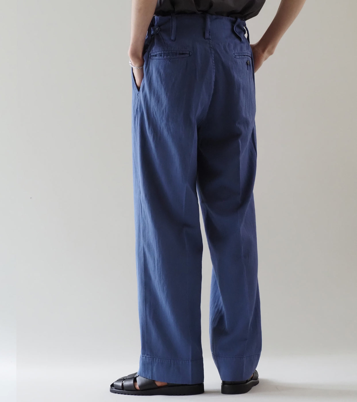 MAATEE＆SONS ドゥルン  チノ トラウザー , フレンチ Blue