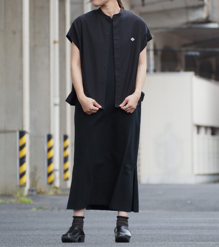 bow.a 水際　ナミナミ　ブラウス　ネイビー 水際 NAMINAMI BLOUSE | bow.a
