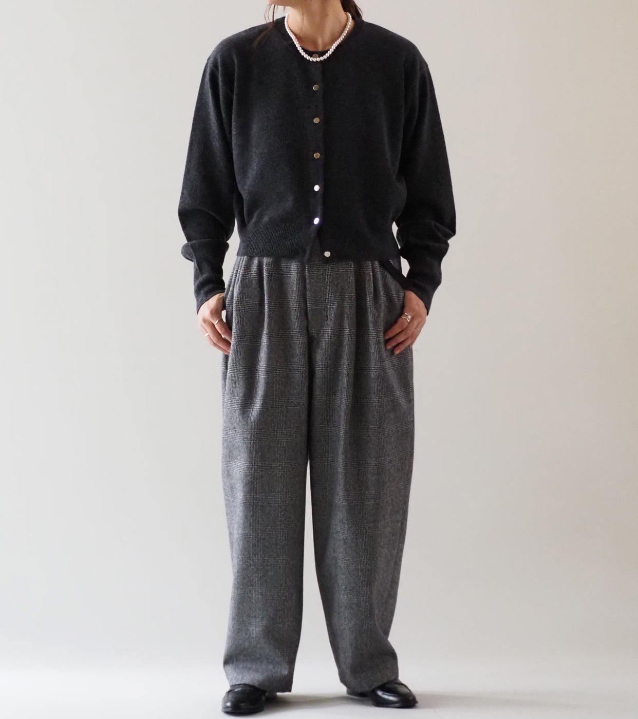 Oblada マーサ カーディガン ,  Gray