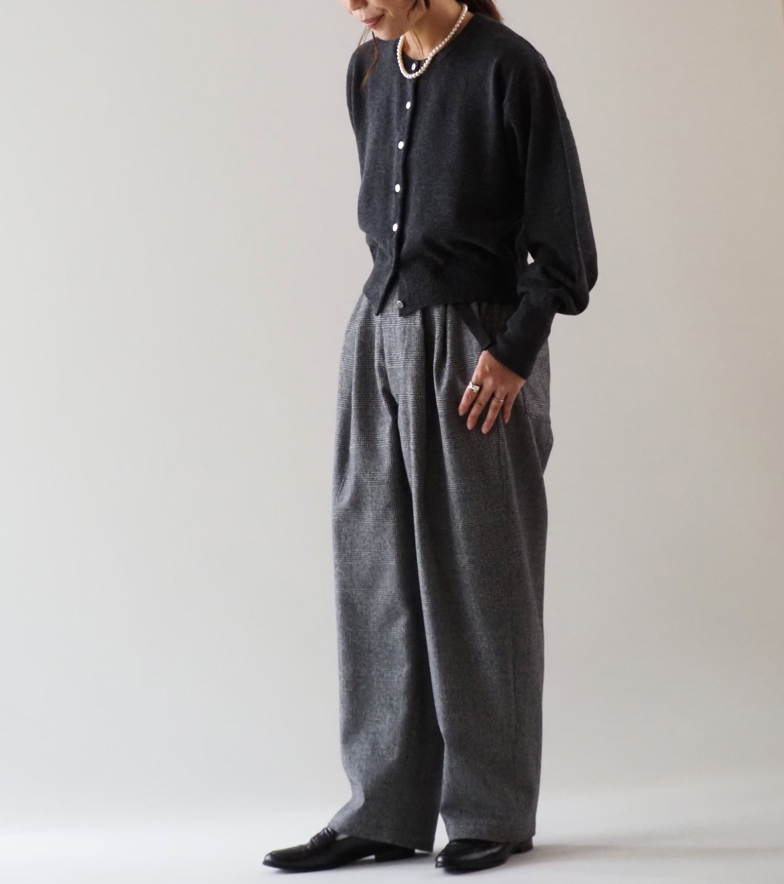 Oblada マーサ カーディガン ,  Gray
