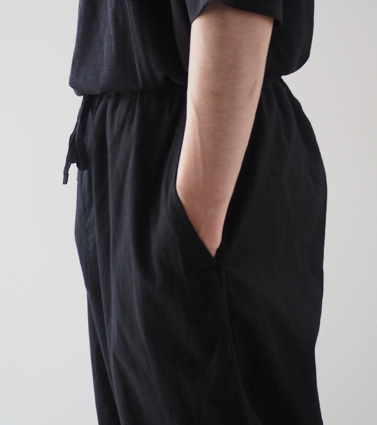 25SS COMOLI KHADIコットン ドローストリングパンツ COMOLI (コモリ) KHADIコットン ドローストリングパンツ