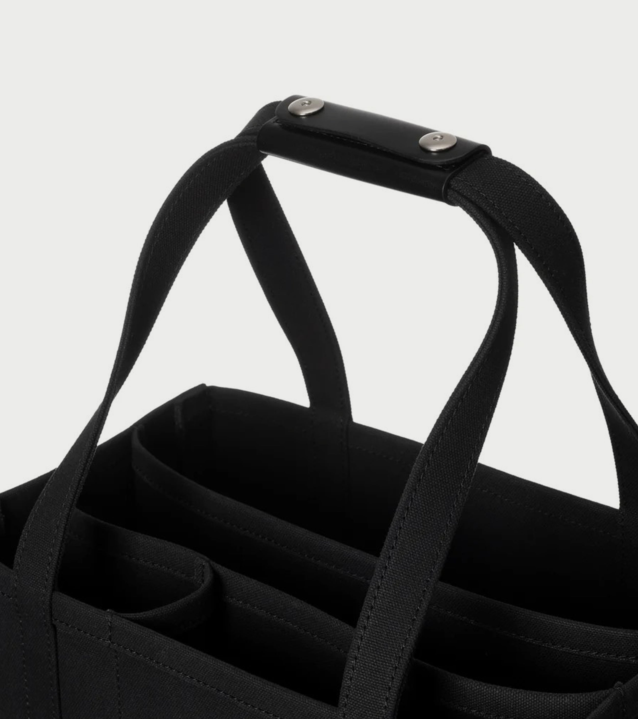 CHACOLI  FR04 TOTE Partition : 3 , Black