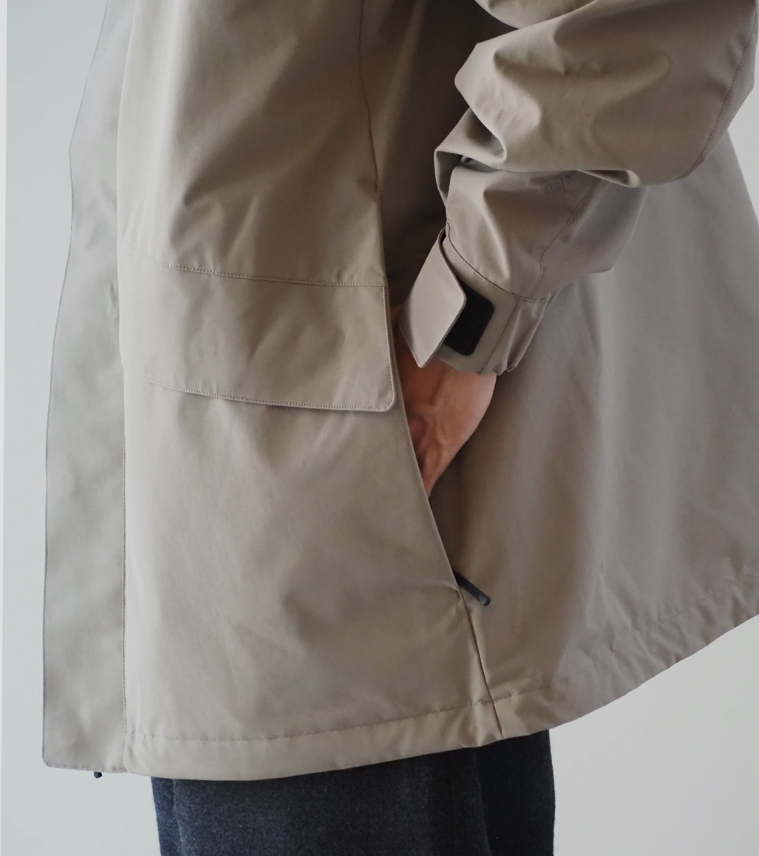 Goldwin Wind stopper by Gore-Tex Labs Willer Jacket, Woody Beige