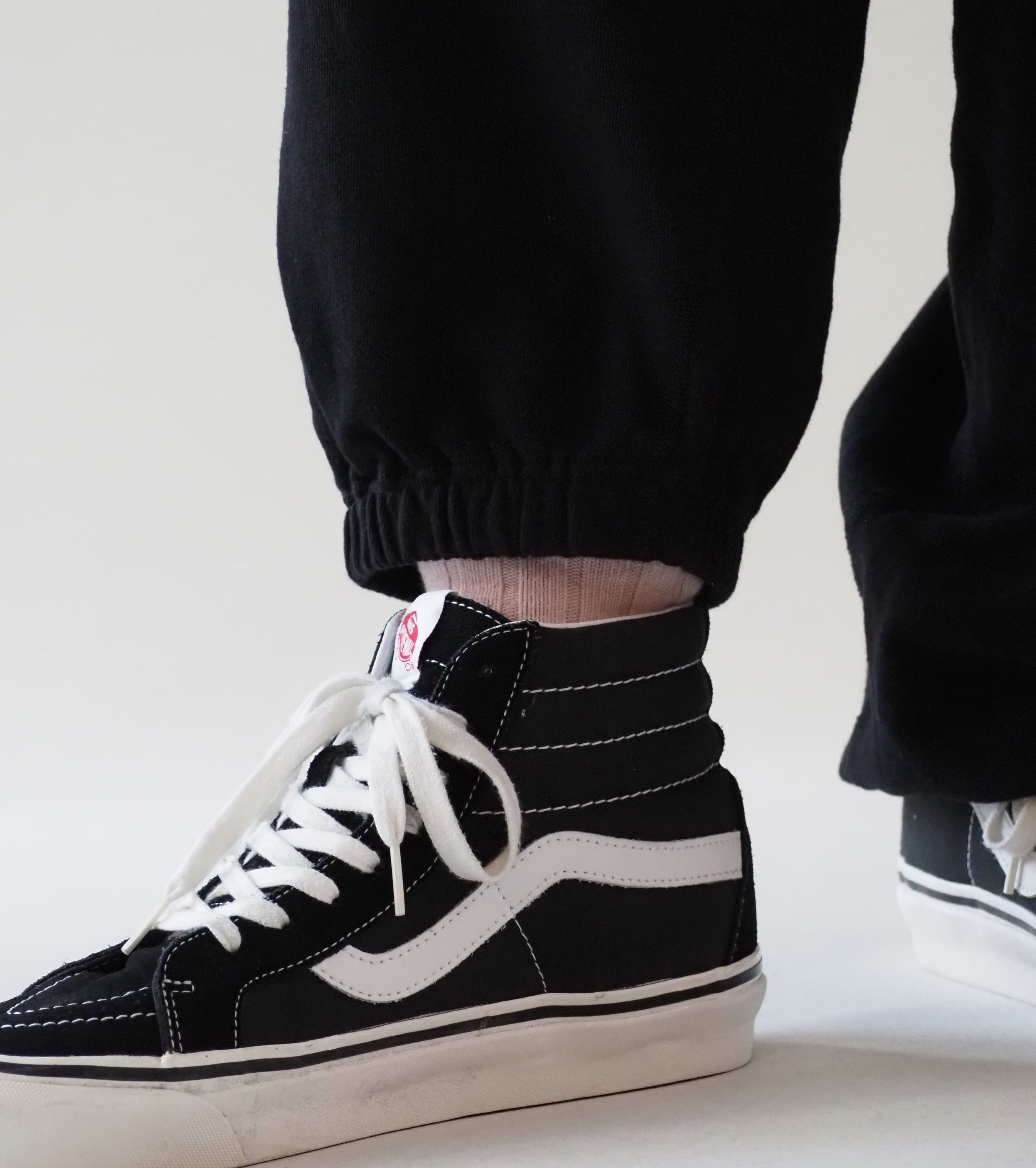 COMOLI LW Cotton Loopback Pants , Black