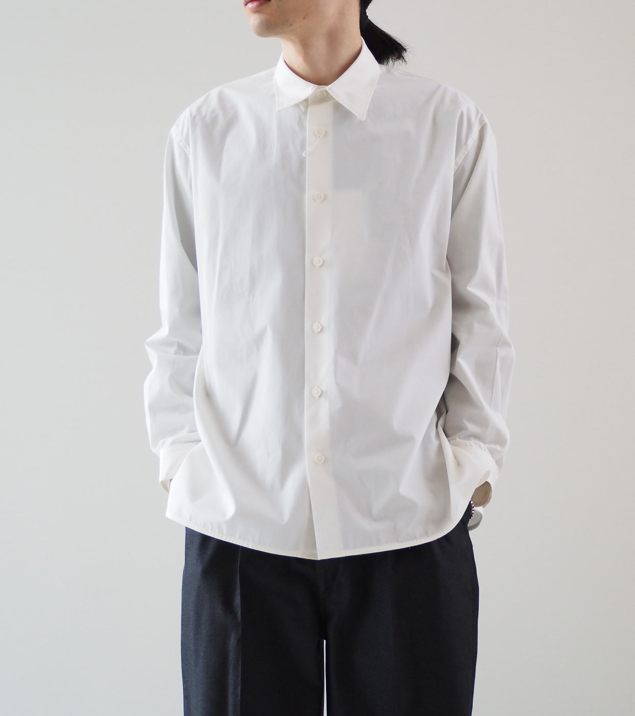 Nonnotte Over Sized Shirt, White
