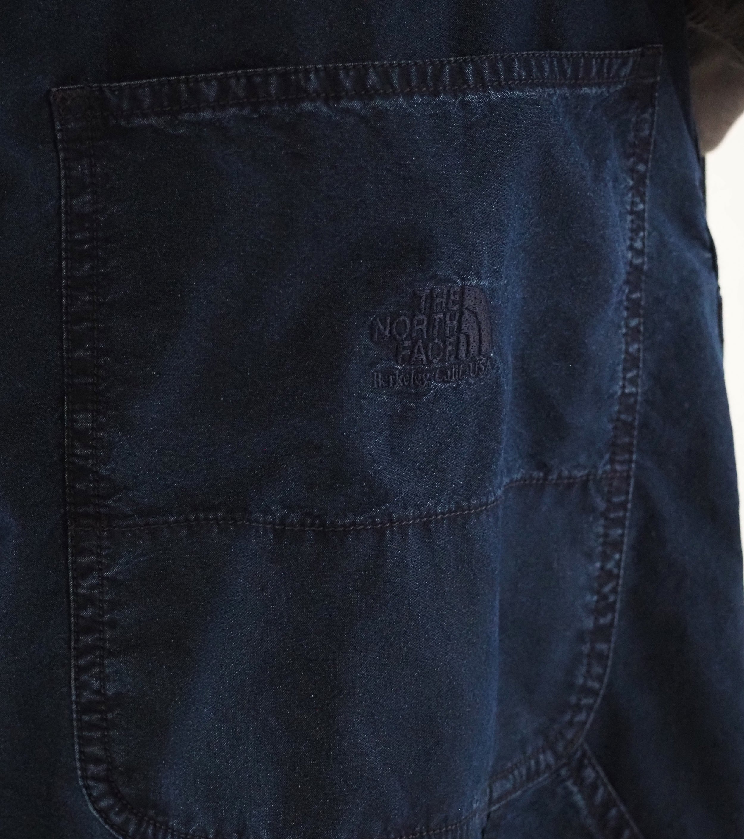 Cotton Nylon Weather Double Knee Pants, Indigo