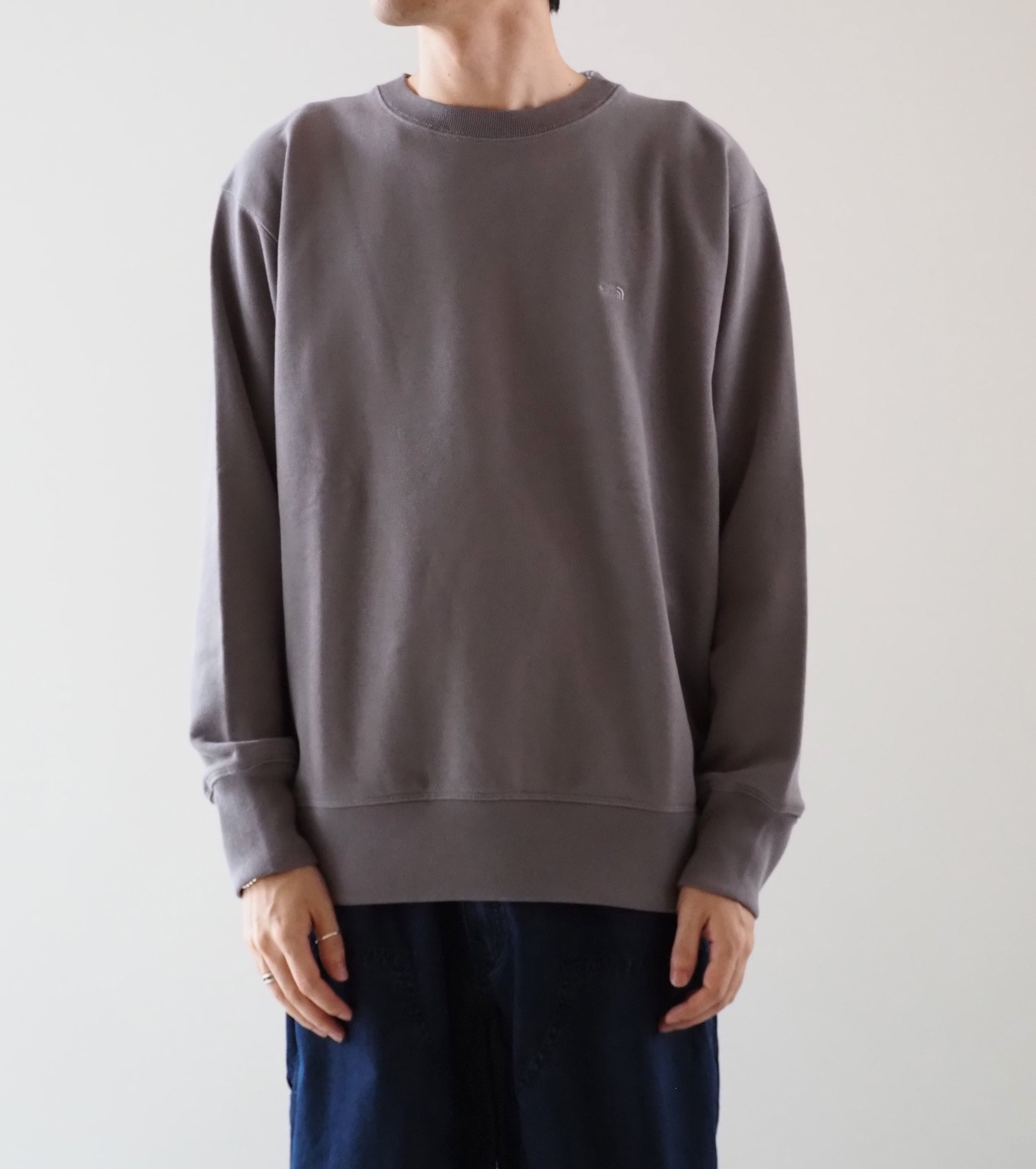 フィールド クルーネック スウェット シャツ, Gray