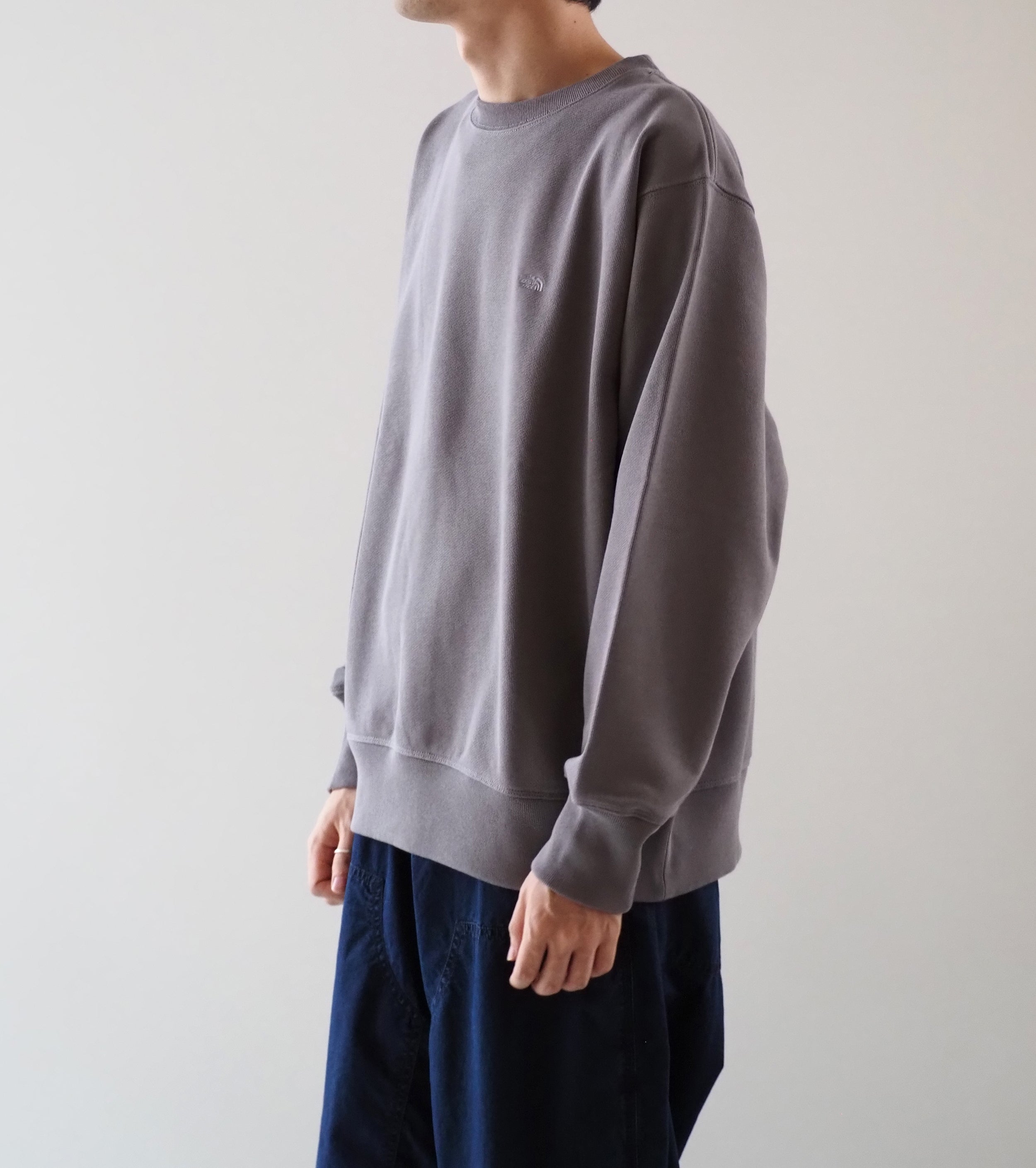 フィールド クルーネック スウェット シャツ, Gray
