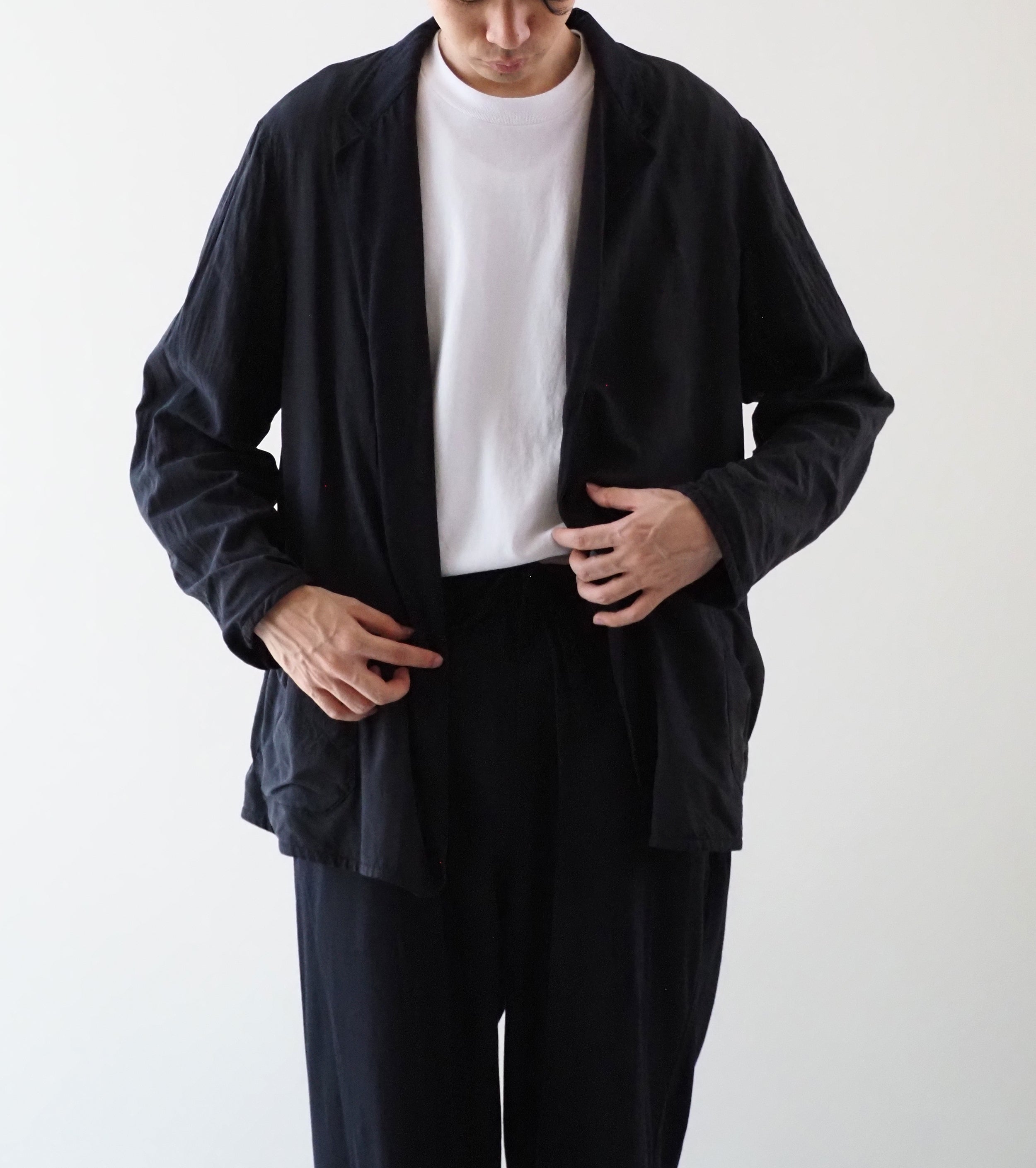 COMOLI リバーシブル ジャケット , Black