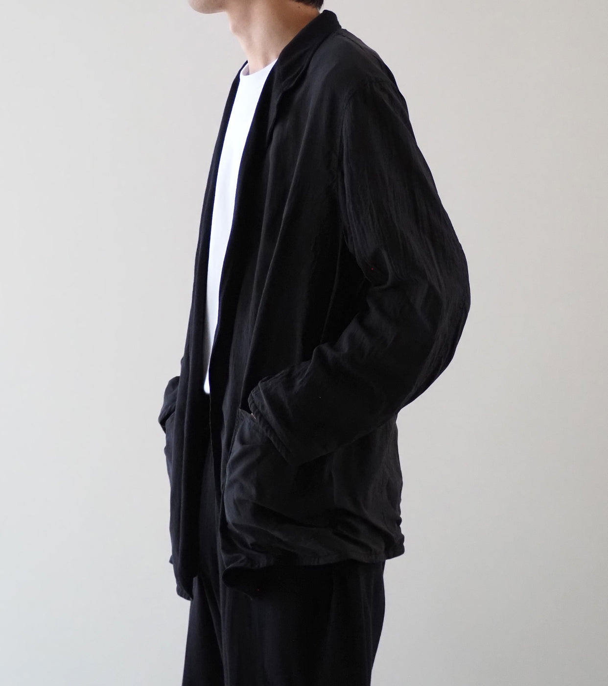 COMOLI リバーシブル ジャケット , Black