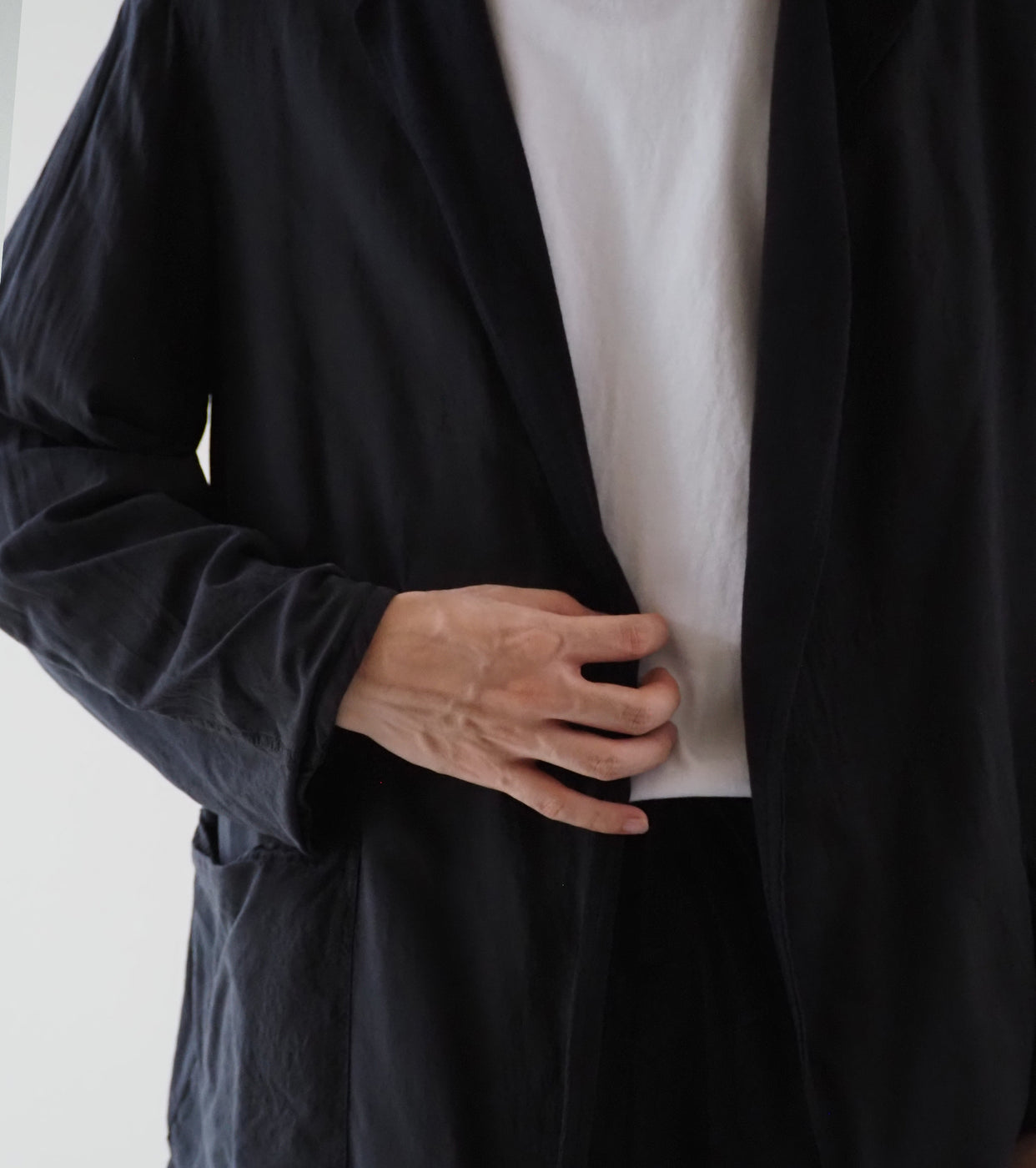 COMOLI リバーシブル ジャケット , Black