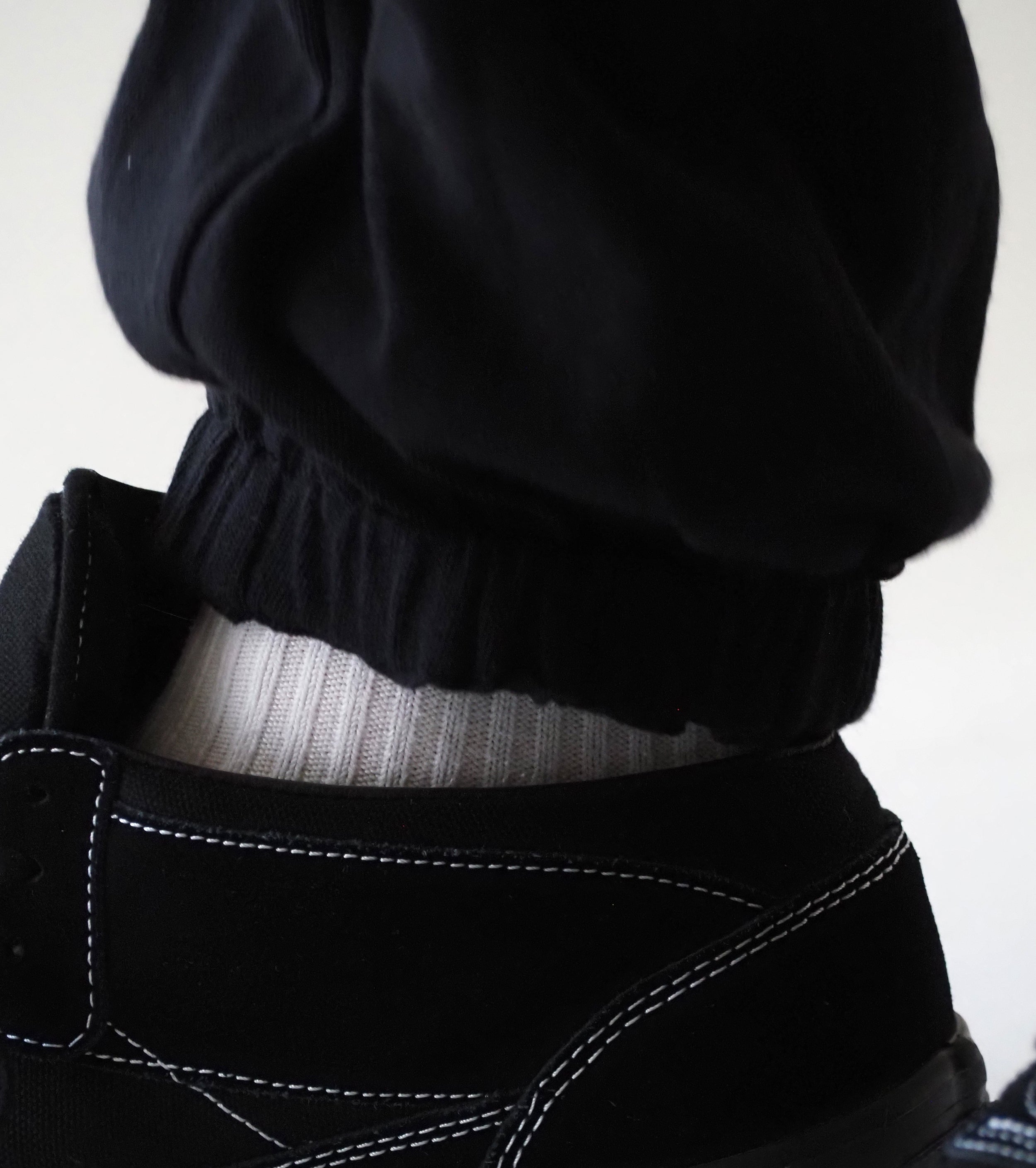 COMOLI リバーシブル パンツ , Black