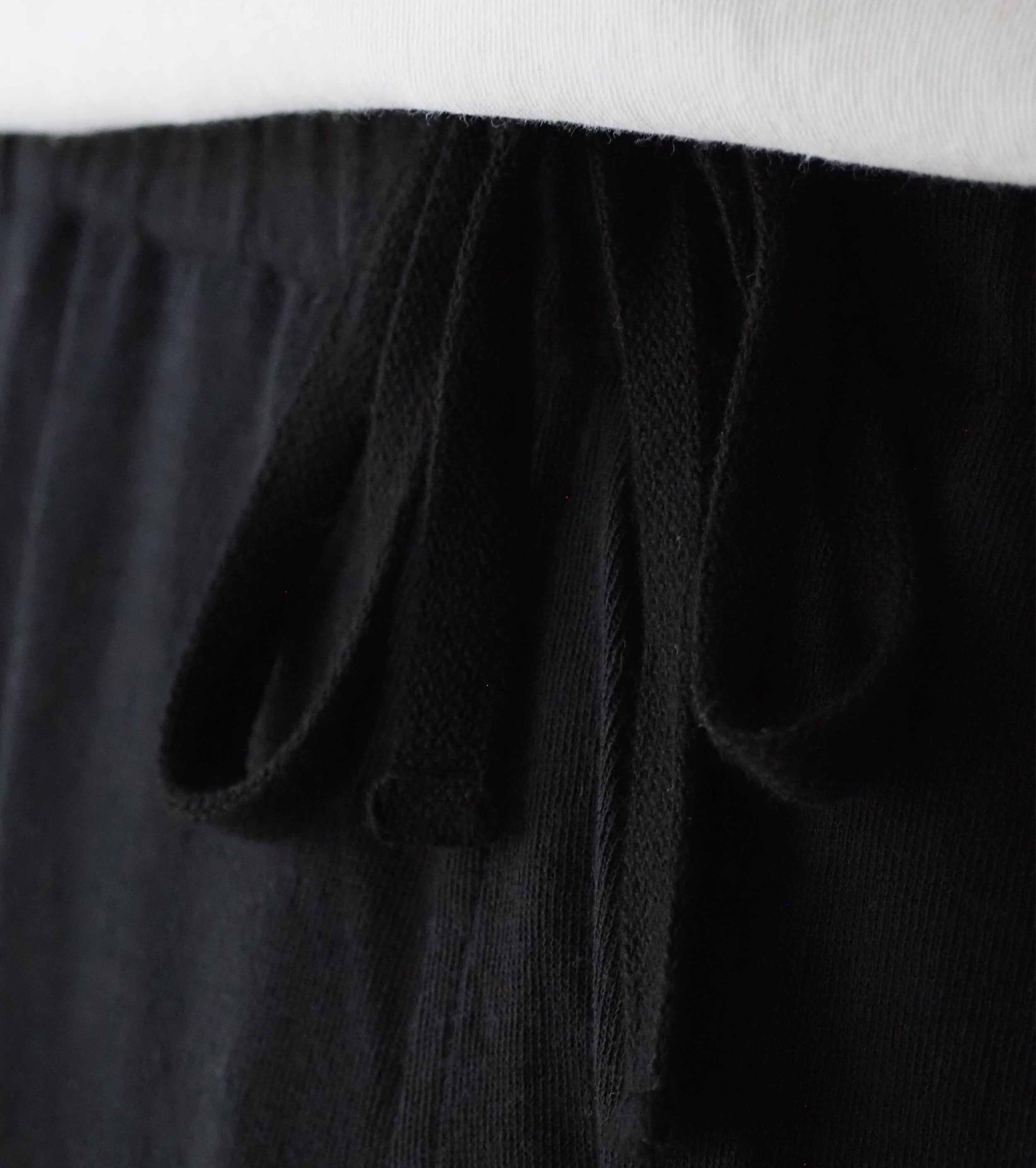 COMOLI リバーシブル パンツ , Black