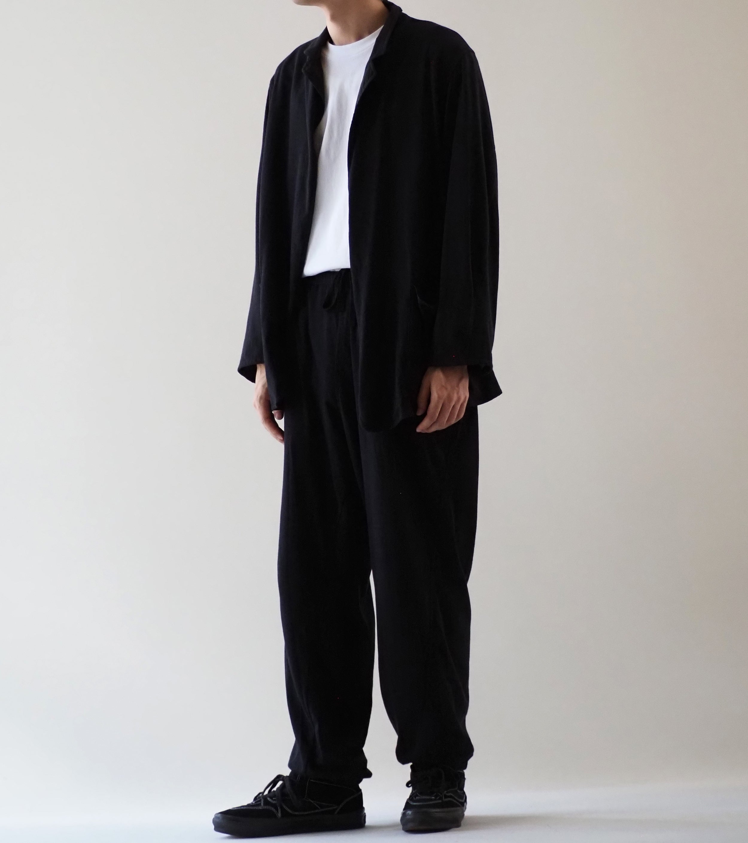 COMOLI リバーシブル パンツ , Black