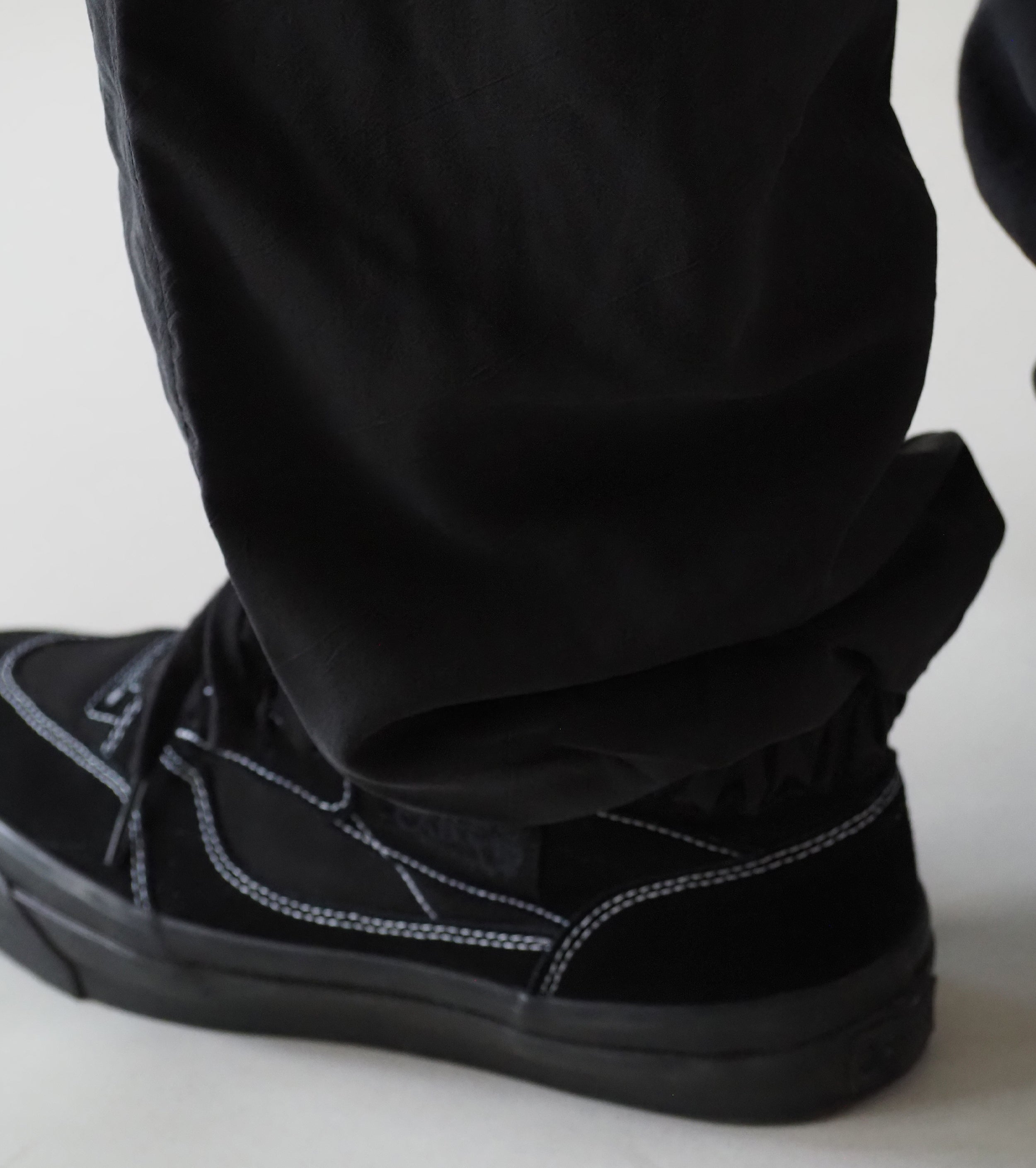 COMOLI リバーシブル パンツ , Black