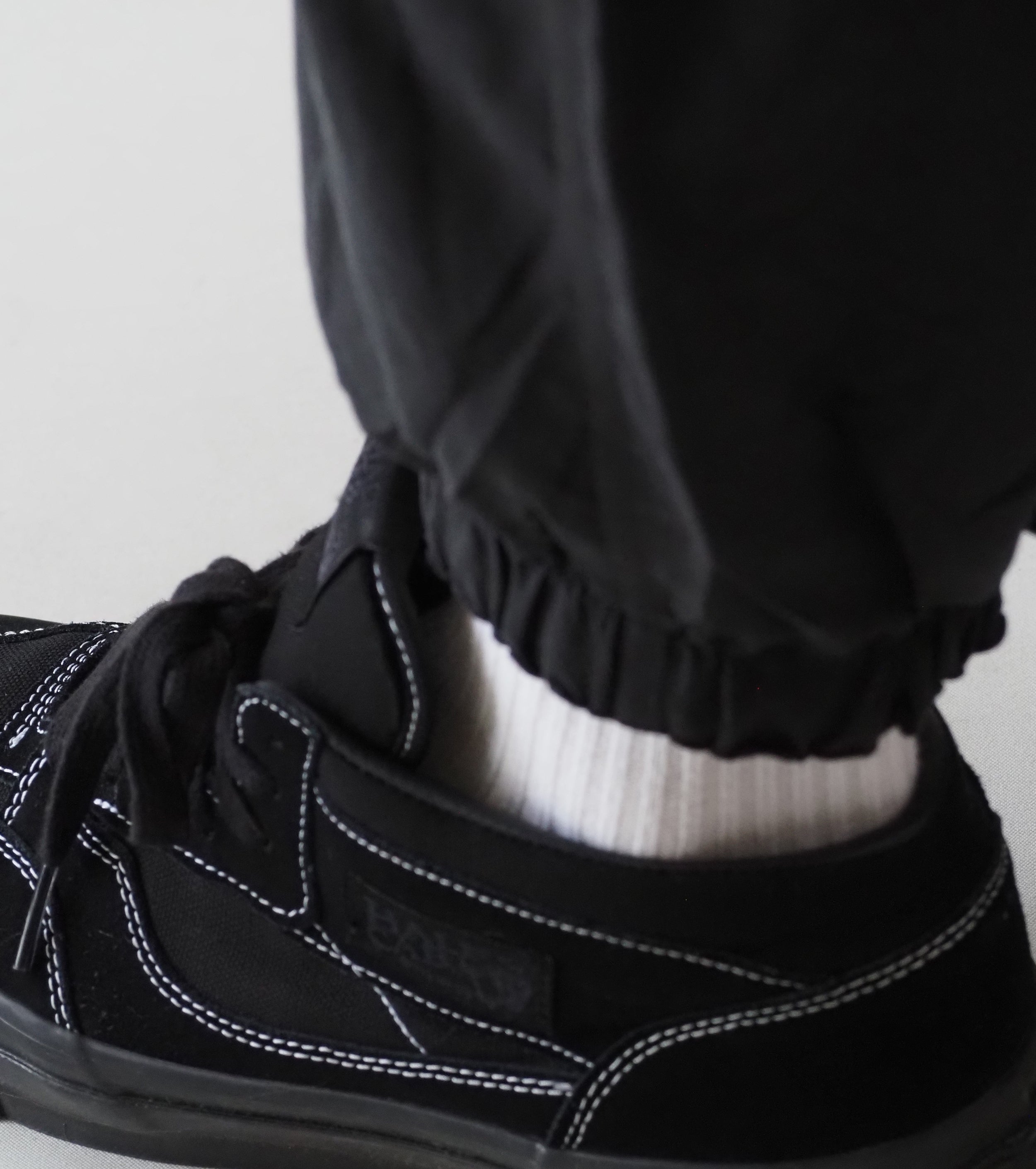 COMOLI リバーシブル パンツ , Black