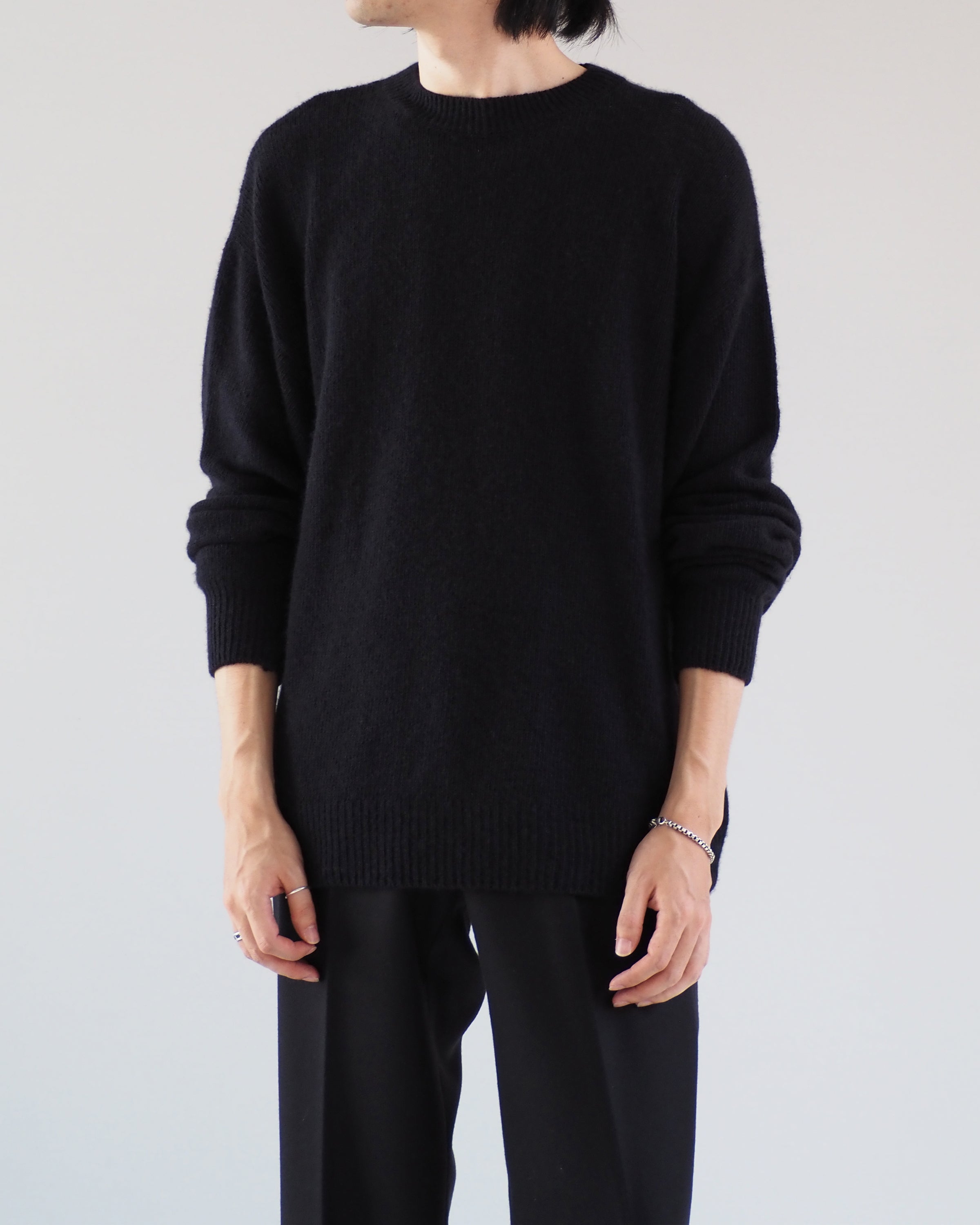 Size44COMOLI × SCOTT\u0026CHARTERS CREW NECK KNIT